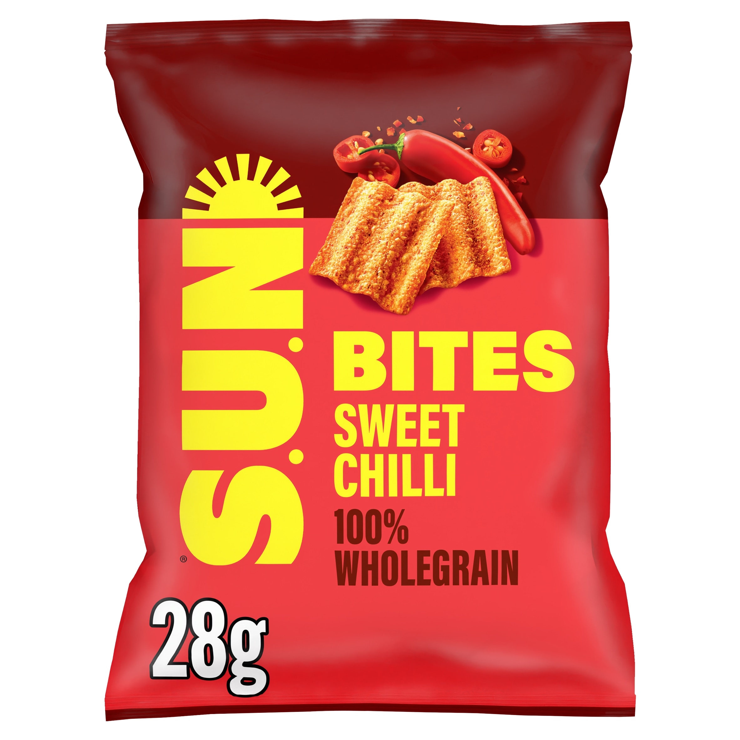 SUN Bites Sun Ripened Sweet Chilli Grab Bag Crisps 28g
