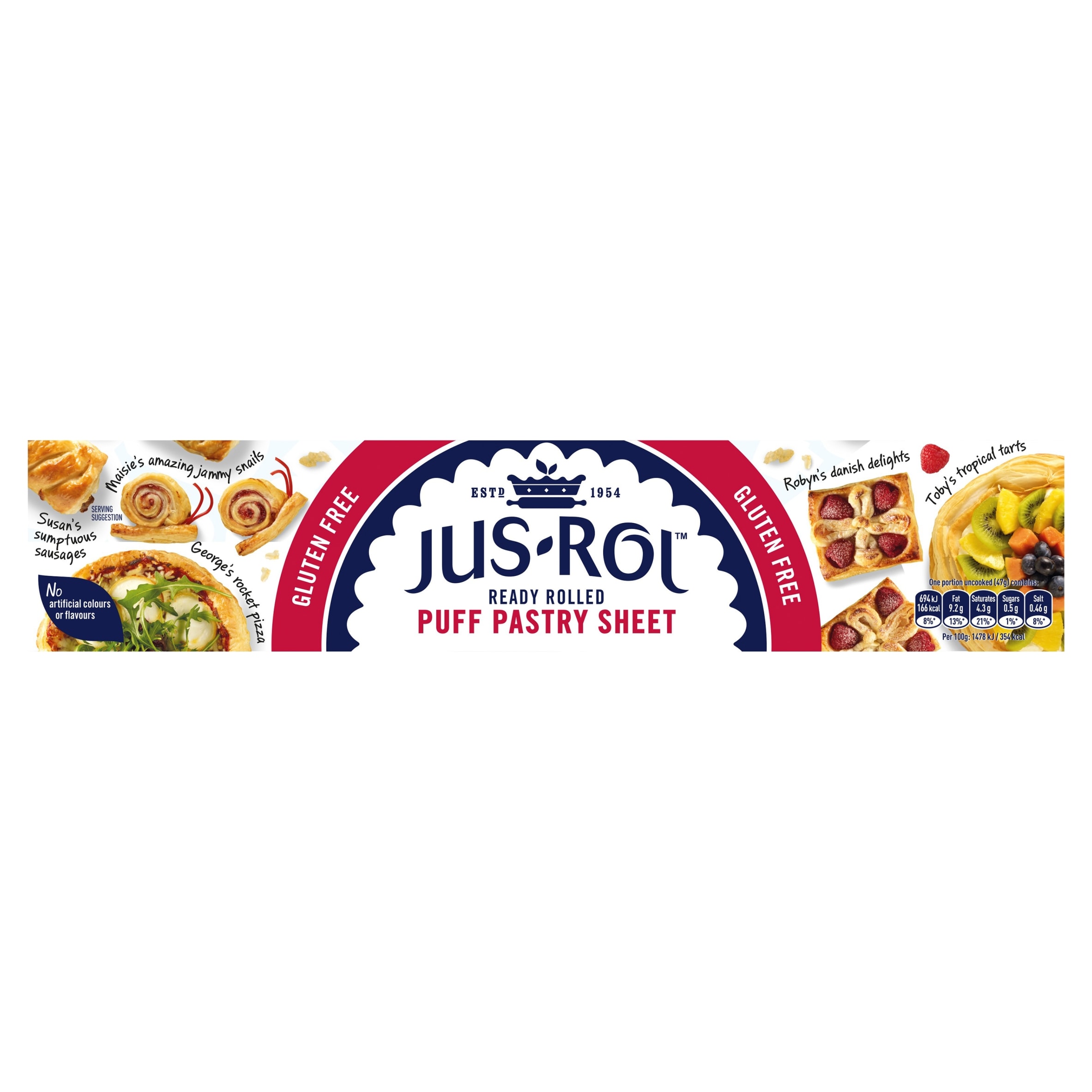 Jus-Rol Gluten Free Ready Rolled Puff Pastry Sheet