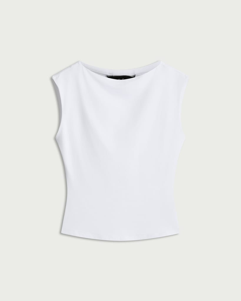 F&F Polyamide Sleeveless Top in White thumbnail 4
