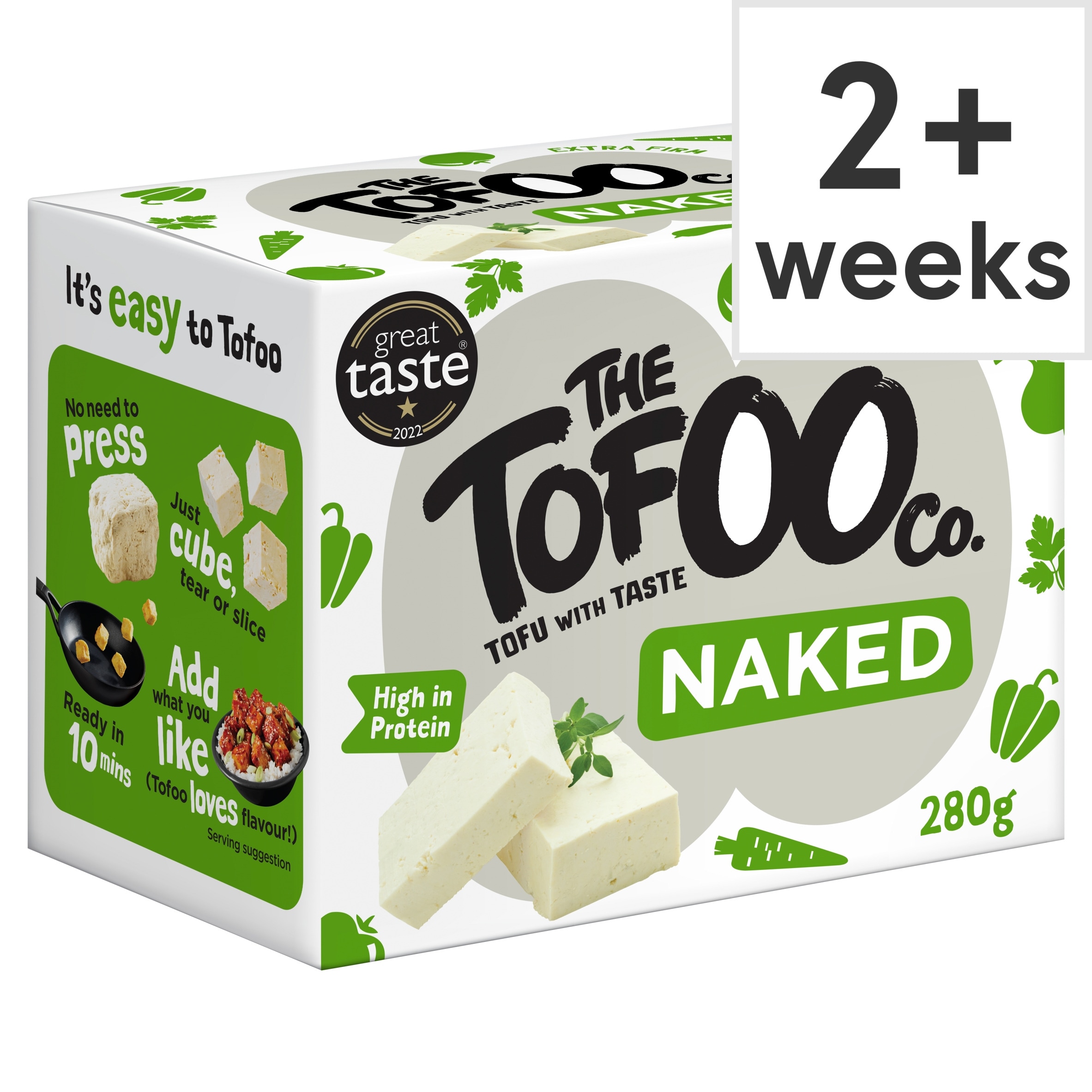 The Tofoo Co Naked Organic Extra Firm Tofu