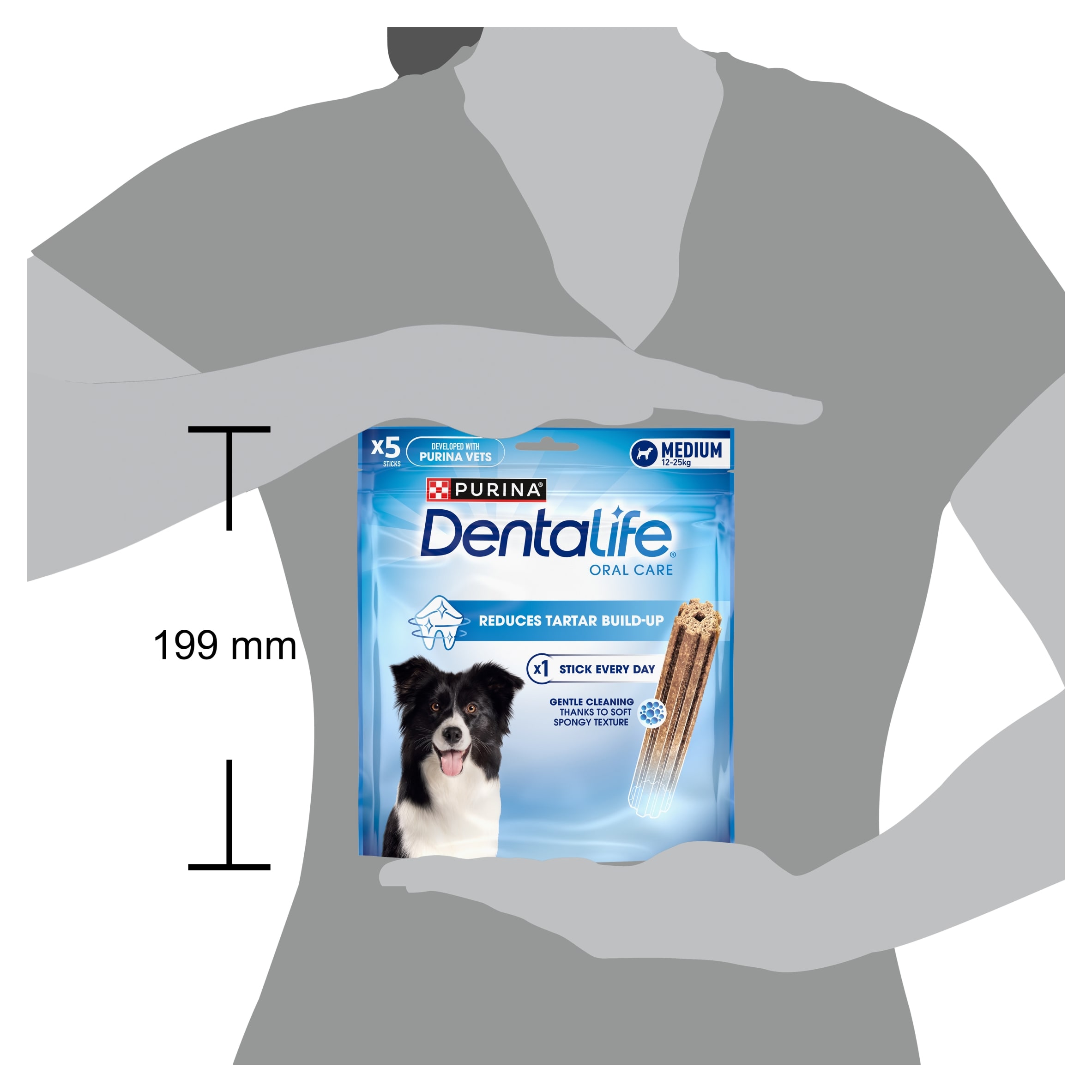 DENTALIFE Medium Dental Chicken Dog Chews 5 Sticks thumbnail 2