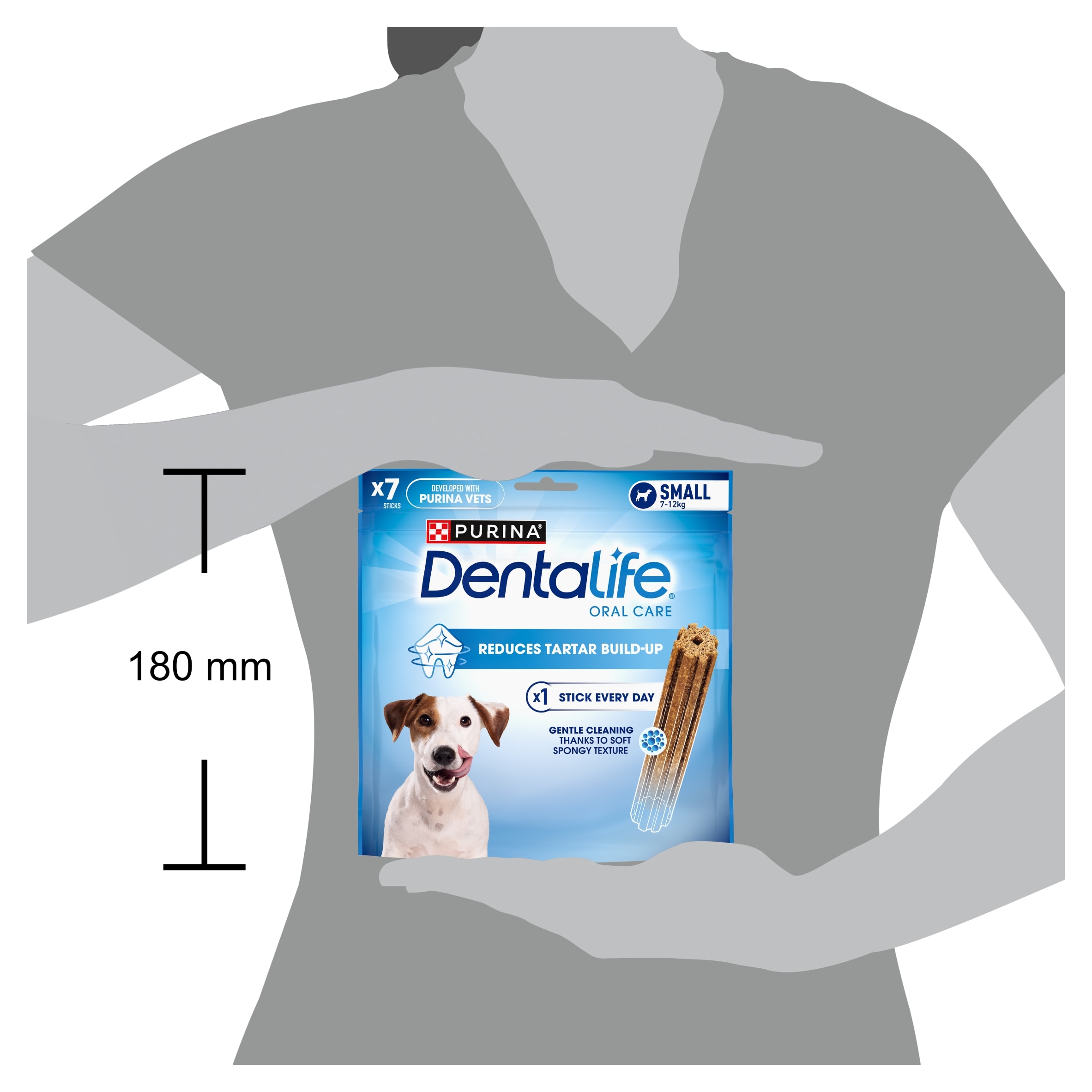 DENTALIFE Small Dental Chicken Dog Chews 7 Sticks thumbnail 2