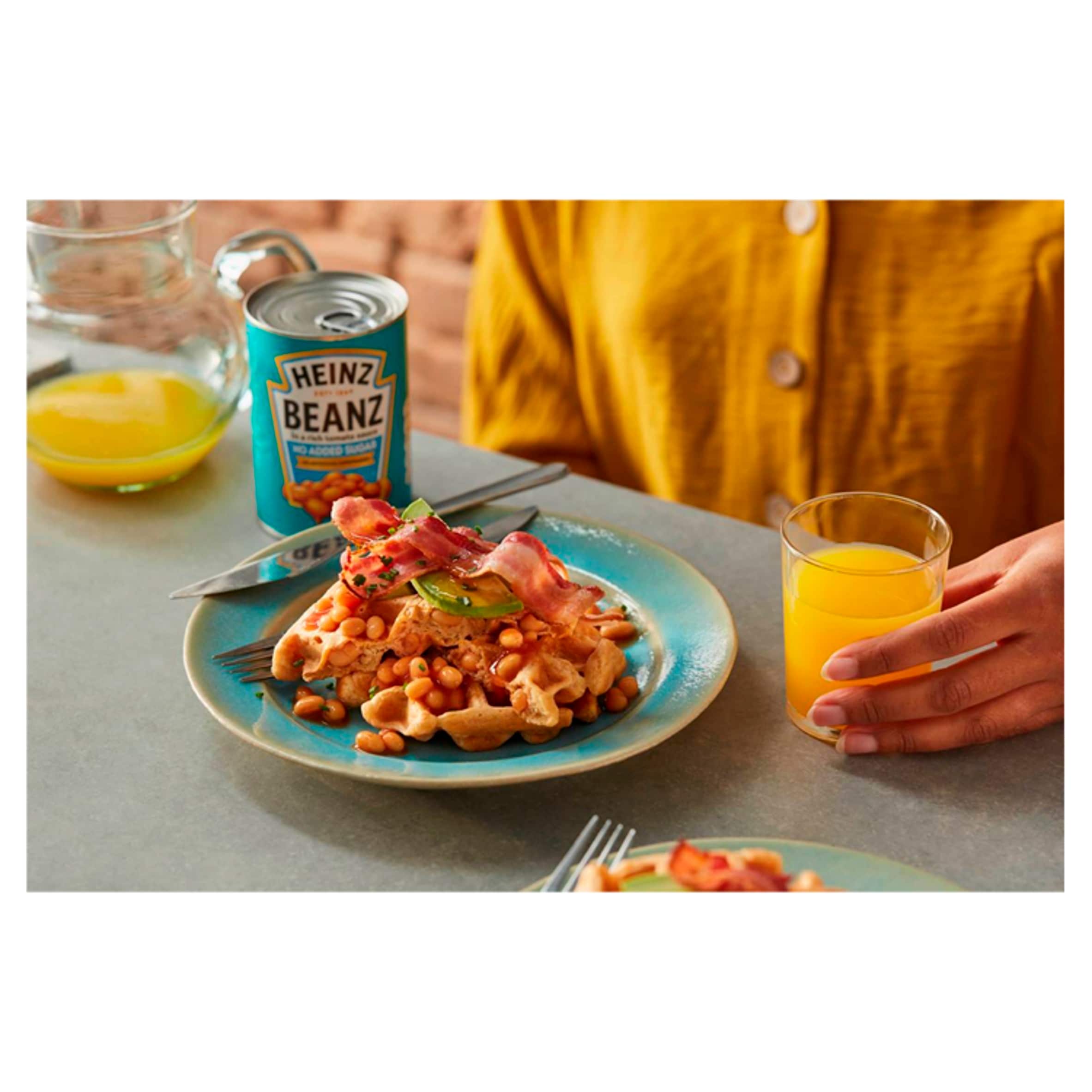 Heinz No Added Sugar Baked Beanz 4 x 415g thumbnail 3