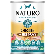 Naturo Grain Free Chicken Tinned Dog Food 390G