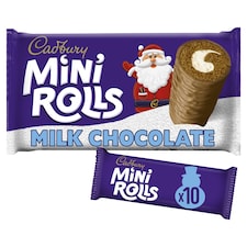 Cadbury Mini Rolls - Milk Chocolate 10 Pack