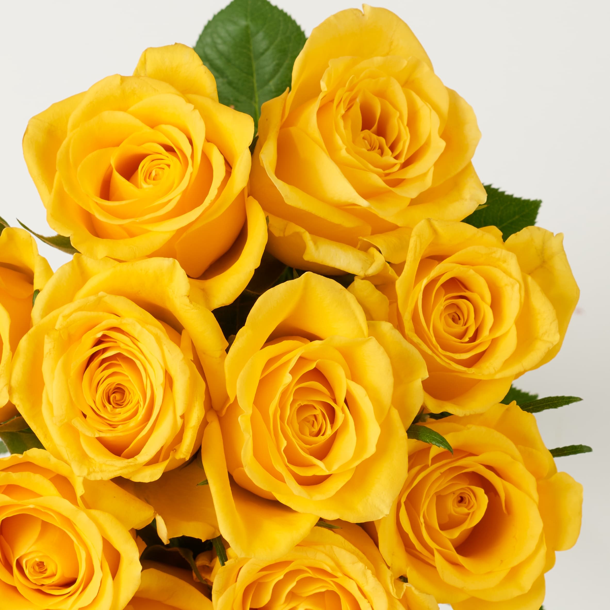 Tesco Yellow Small Roses Flowers Bouquet thumbnail 4