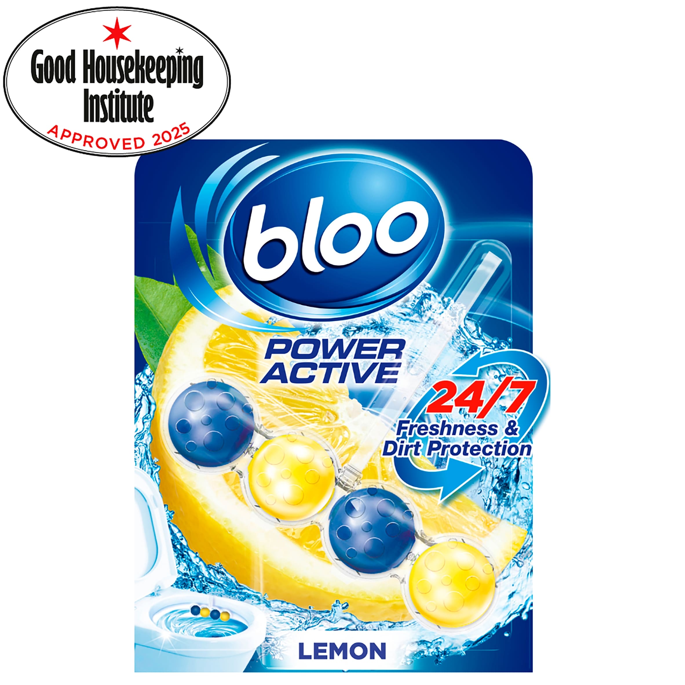 Bloo Power active Lemon Toilet Rim Block 50G