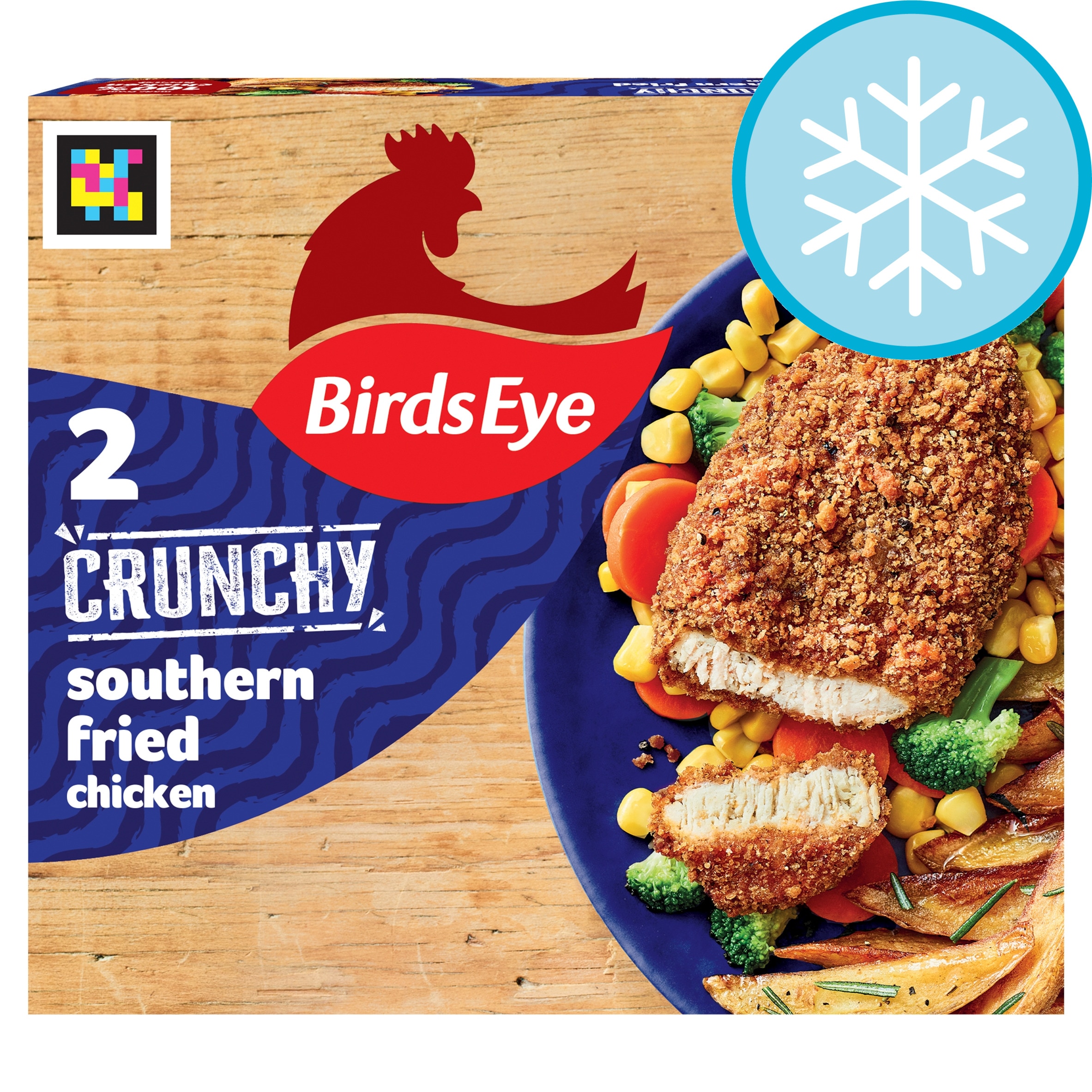 Birds Eye 2 Southern Fried Chicken in Breadcrumbs