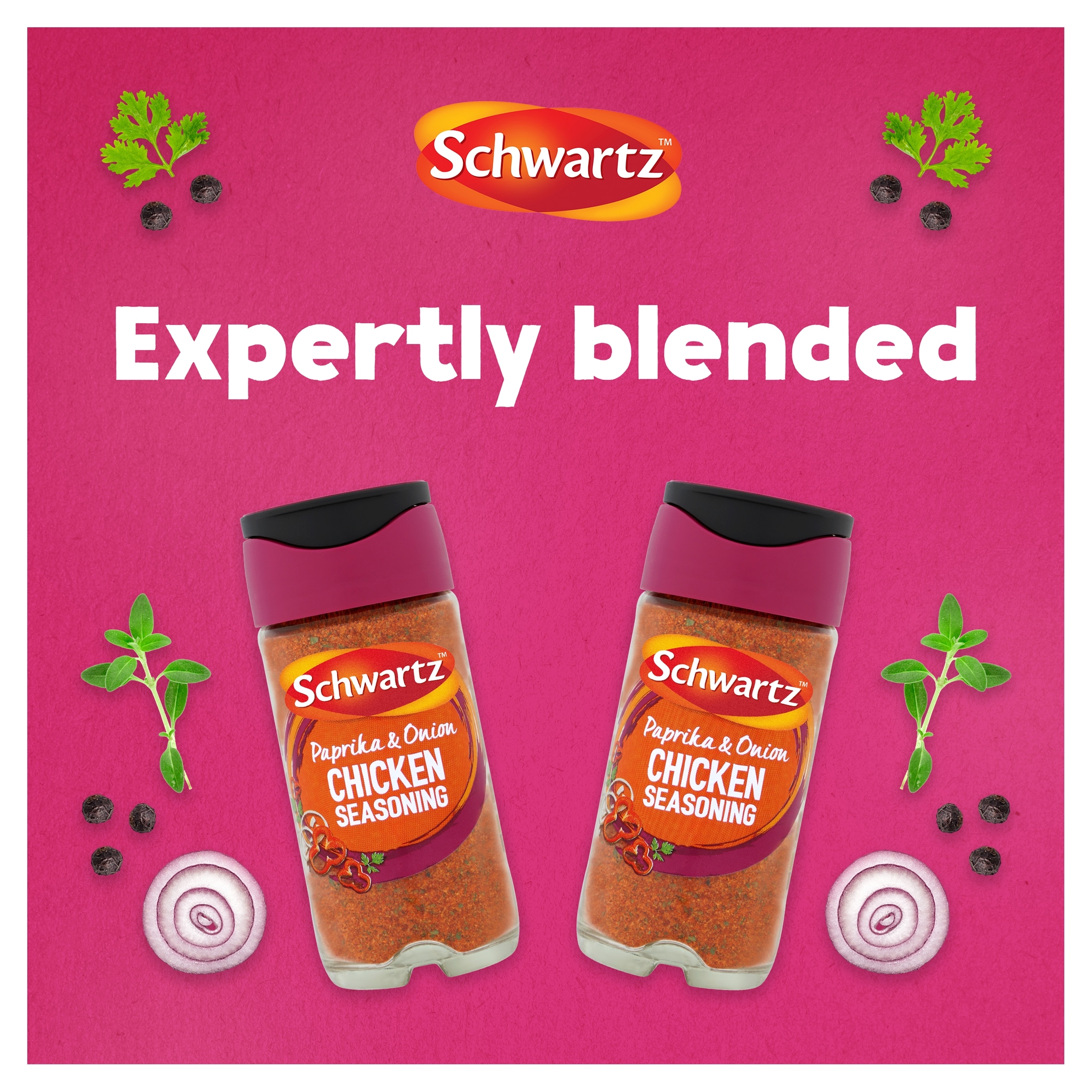 Schwartz Paprika & Onion Chicken Seasoning 50g thumbnail 2