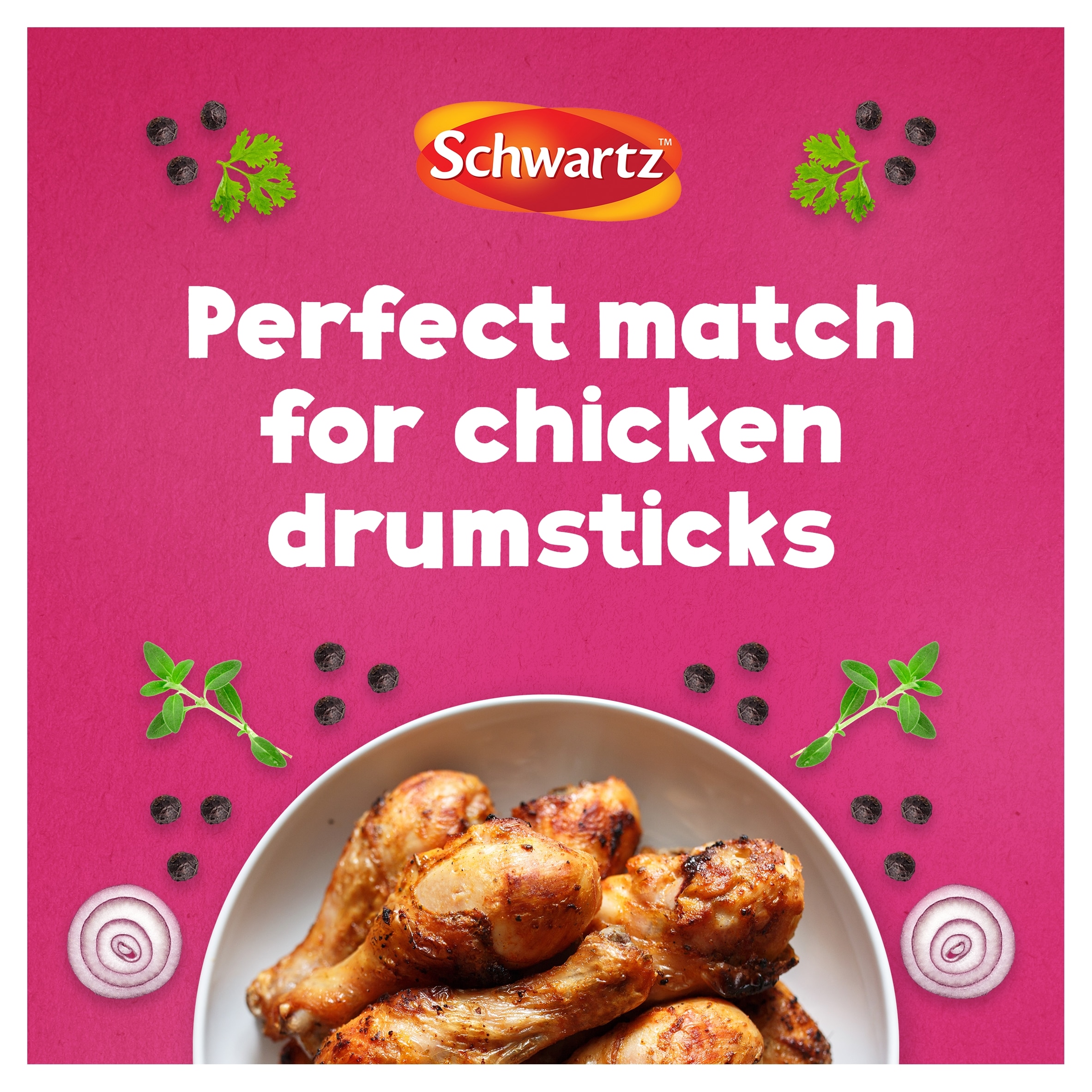 Schwartz Paprika & Onion Chicken Seasoning 50g thumbnail 3