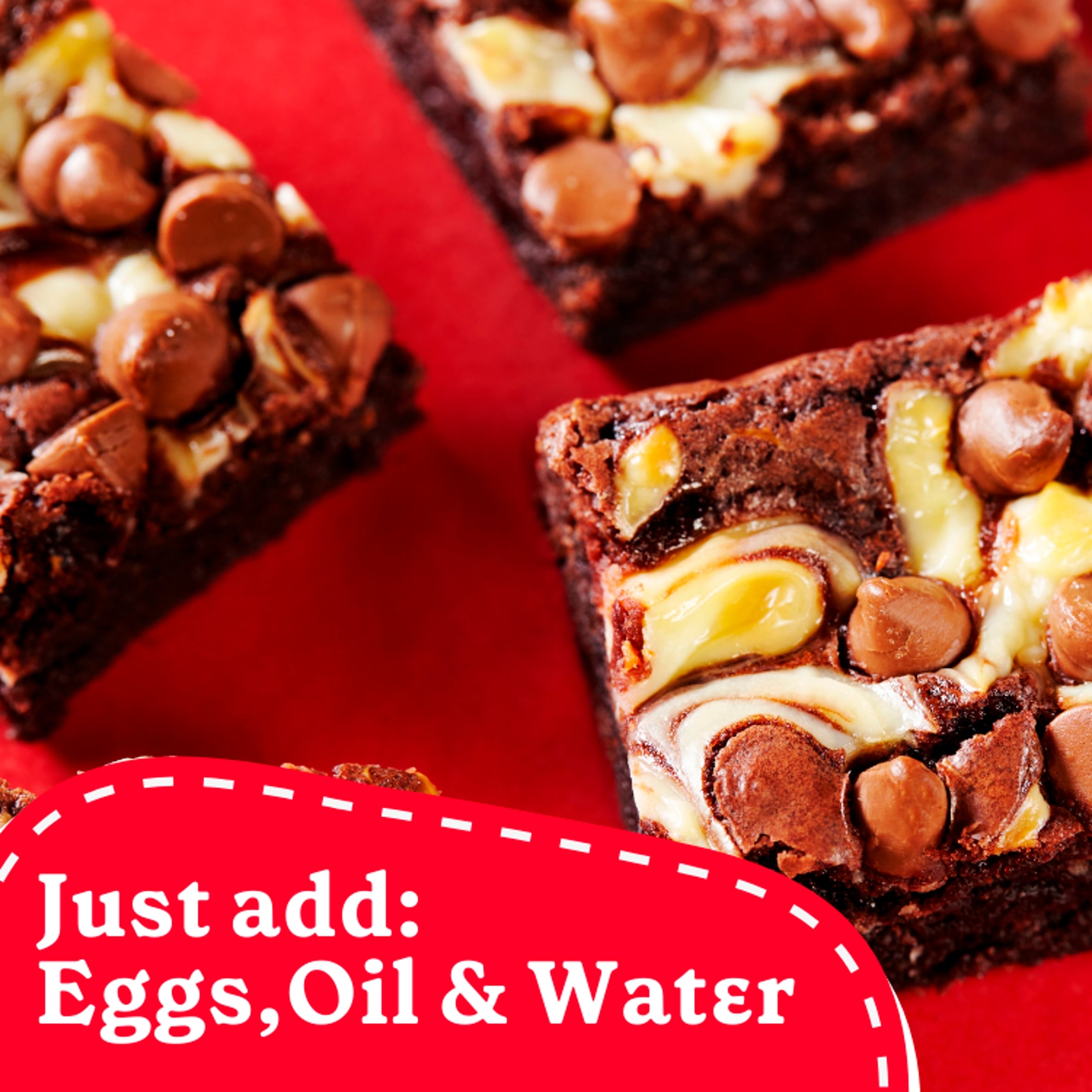 Betty Crocker Triple Chocolate Brownie Mix 415G thumbnail 2