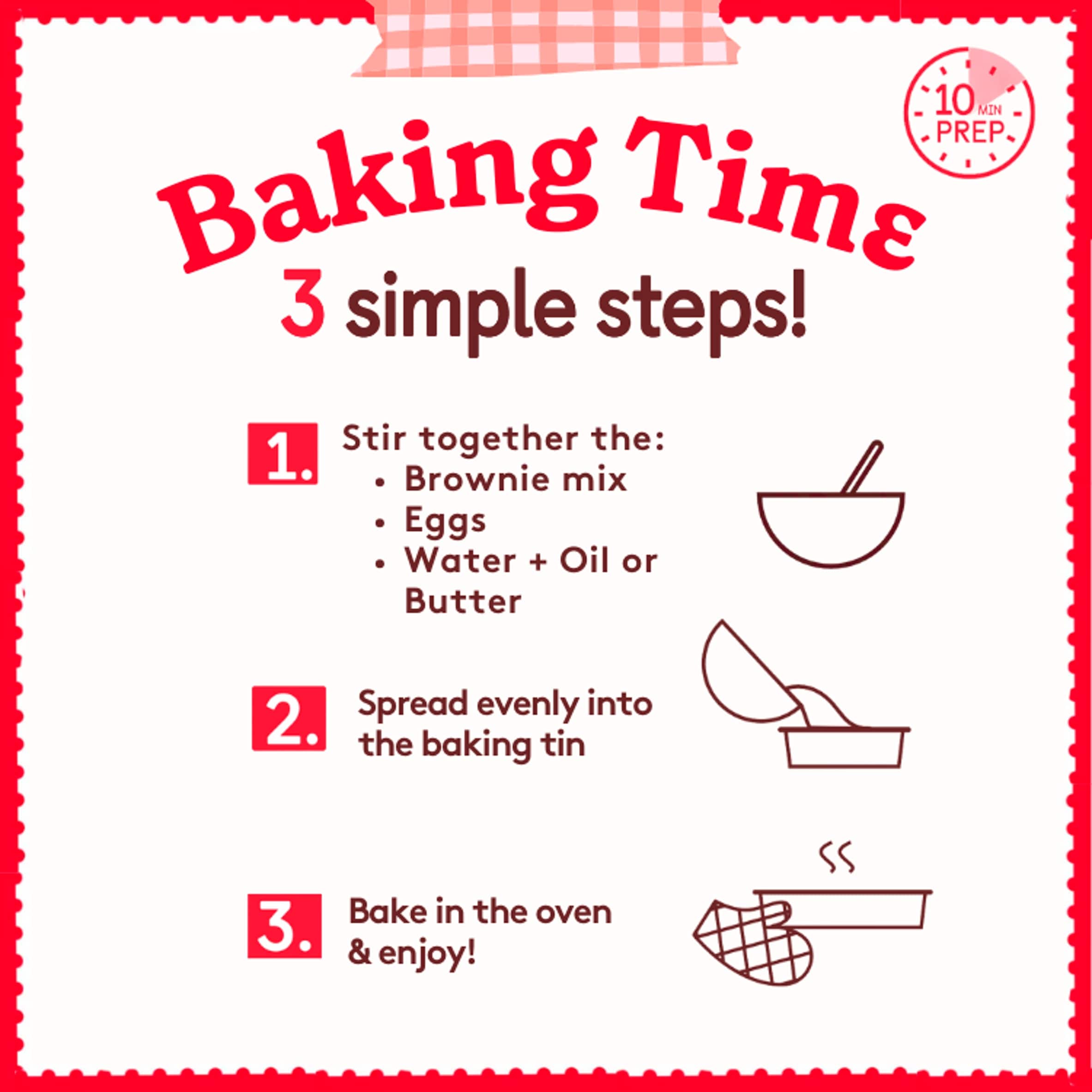 Betty Crocker Triple Chocolate Brownie Mix 415G thumbnail 4