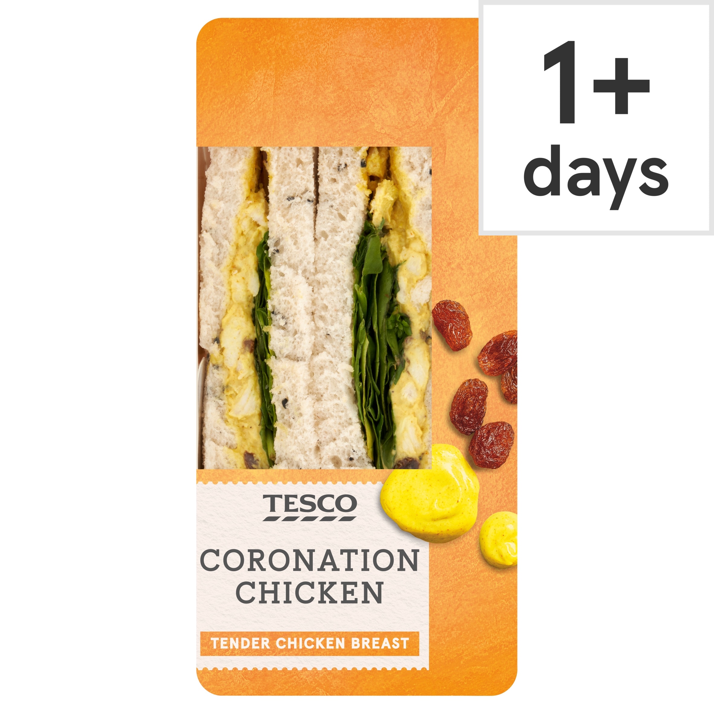Tesco Coronation Chicken Sandwich