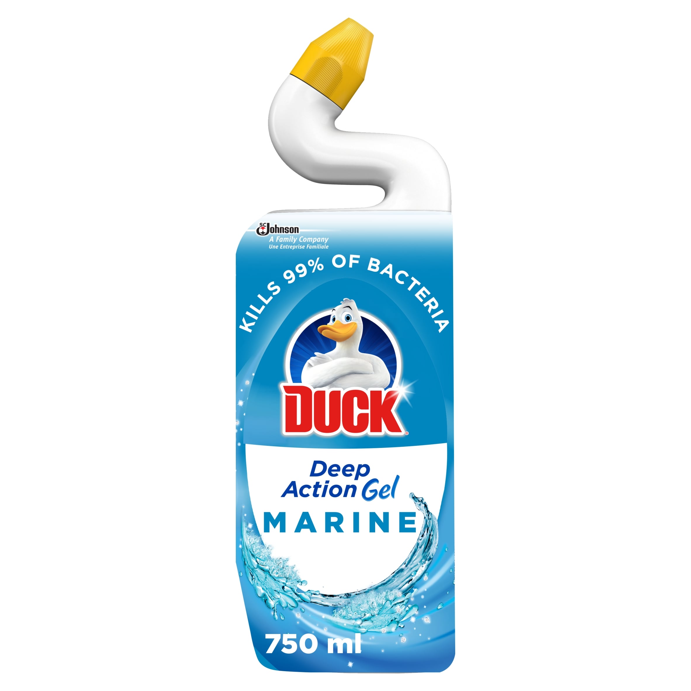 Duck Deep Action Toilet Cleaner Gel - Marine 750ml