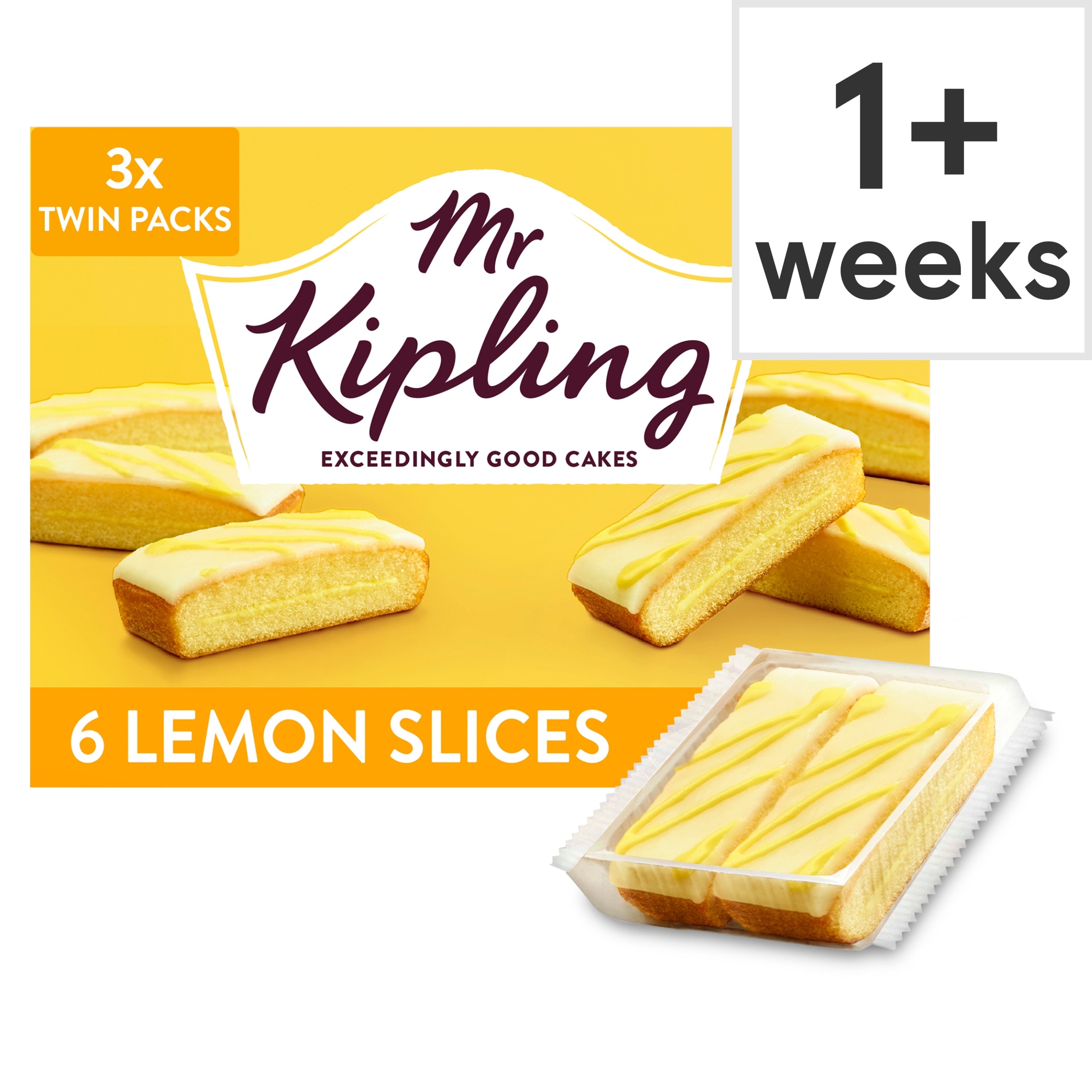Mr Kipling Lemon Layered Cake Slices