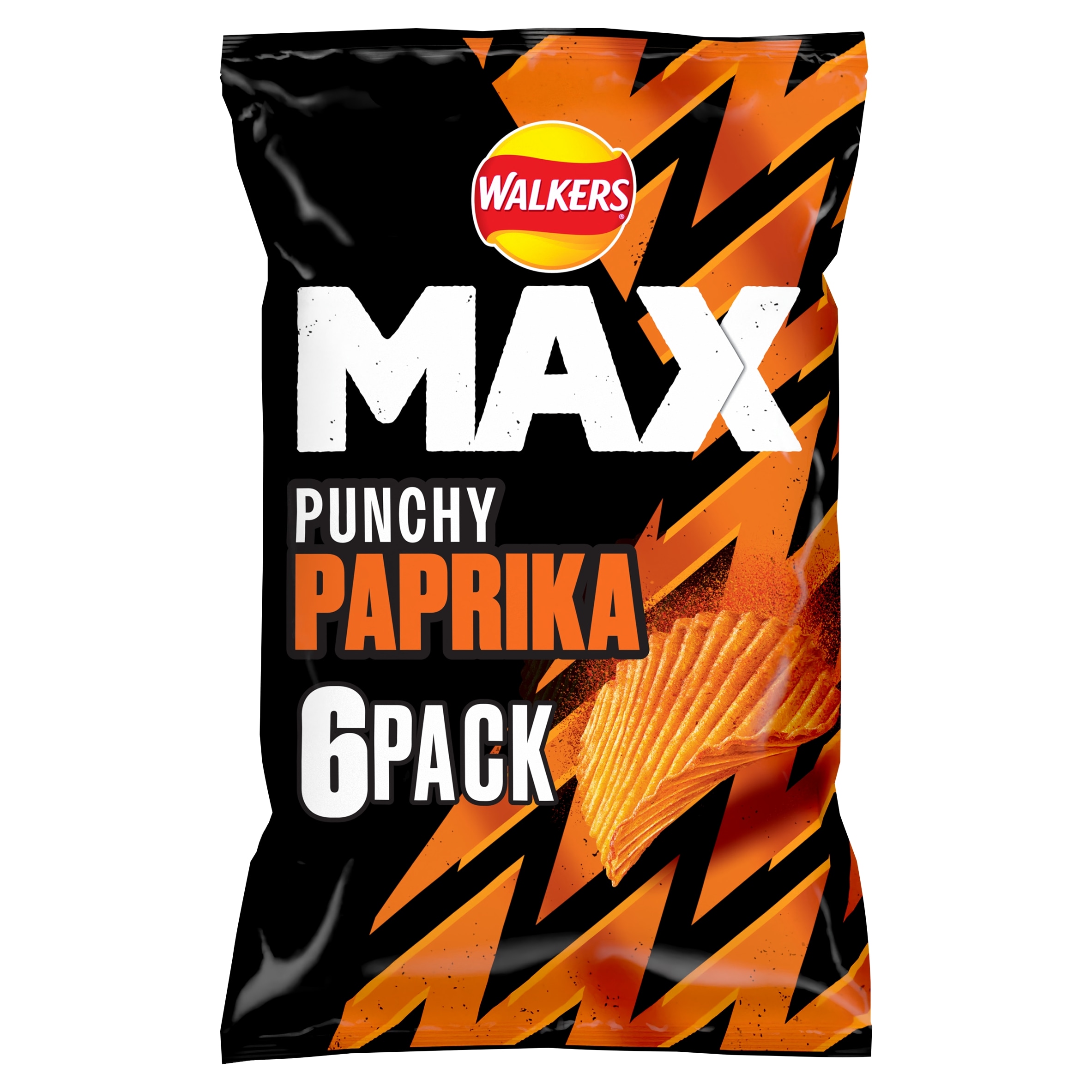 Walkers Max Paprika Crisps 6X27g thumbnail 5