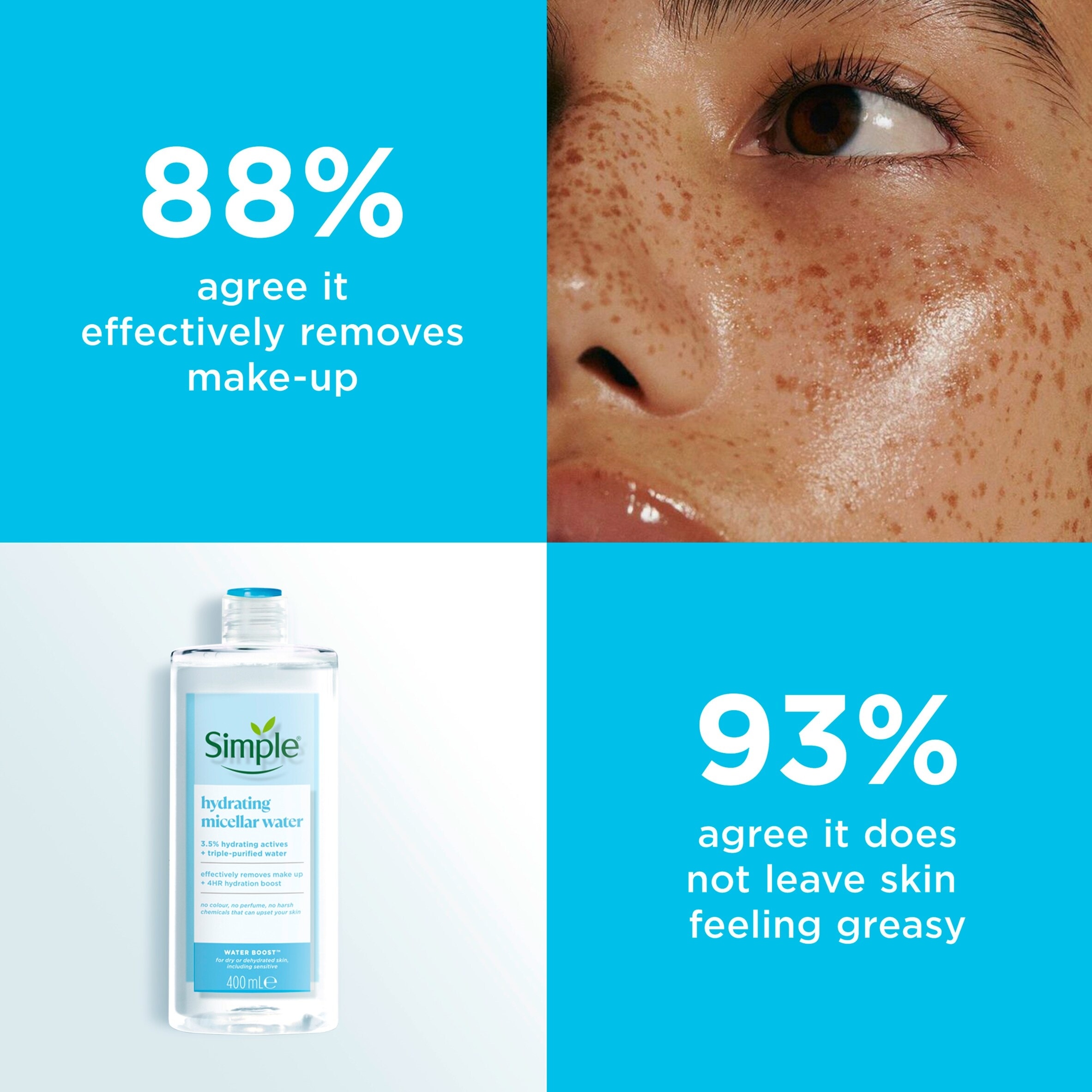 Simple Water Boost Micellar Cleansing Water 400Ml thumbnail 4