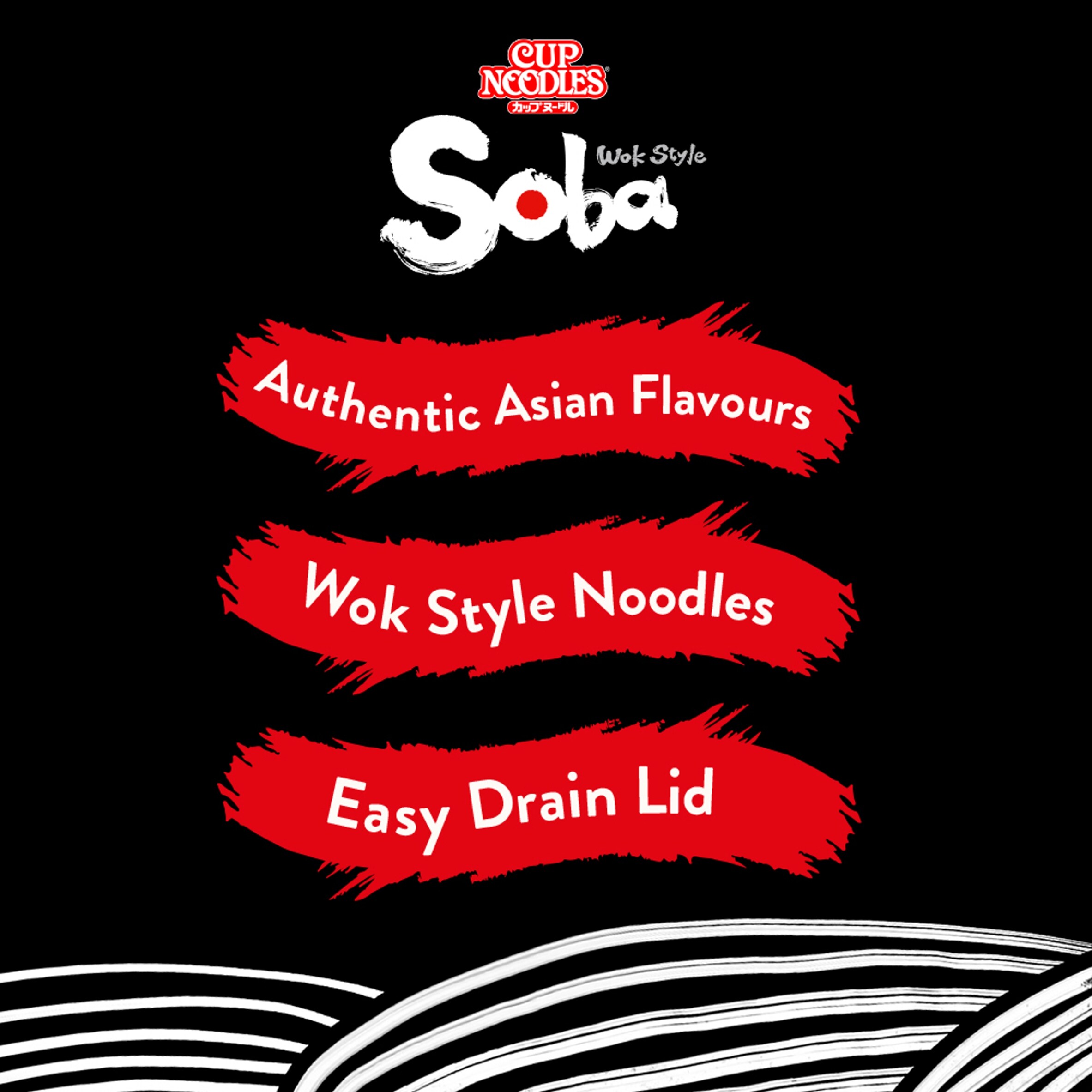 Nissin Cup Noodles Soba Wok Style Yakitori Chicken 89g thumbnail 4