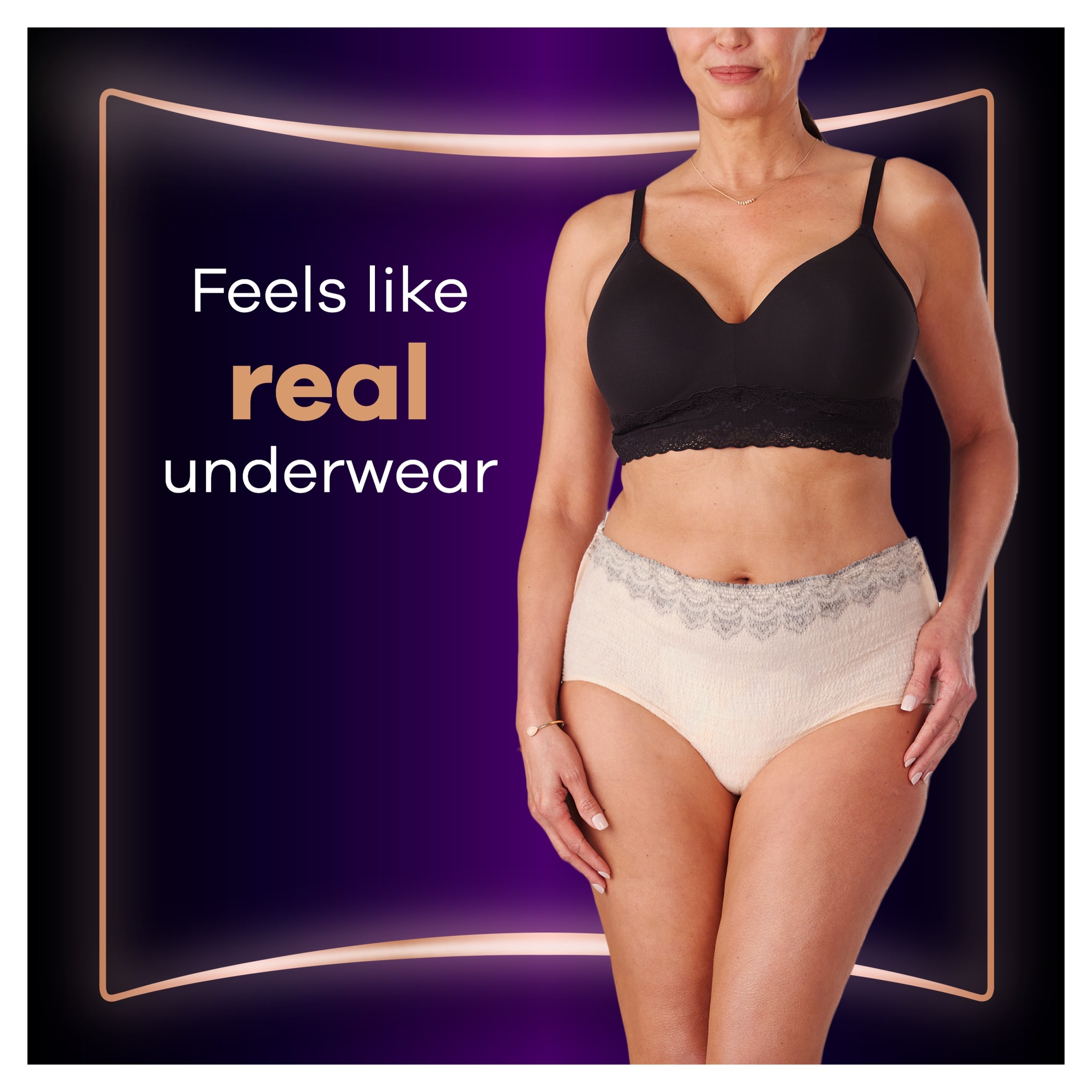 Always Discreet Boutique Incontinence Pants Medium 9 pack thumbnail 2
