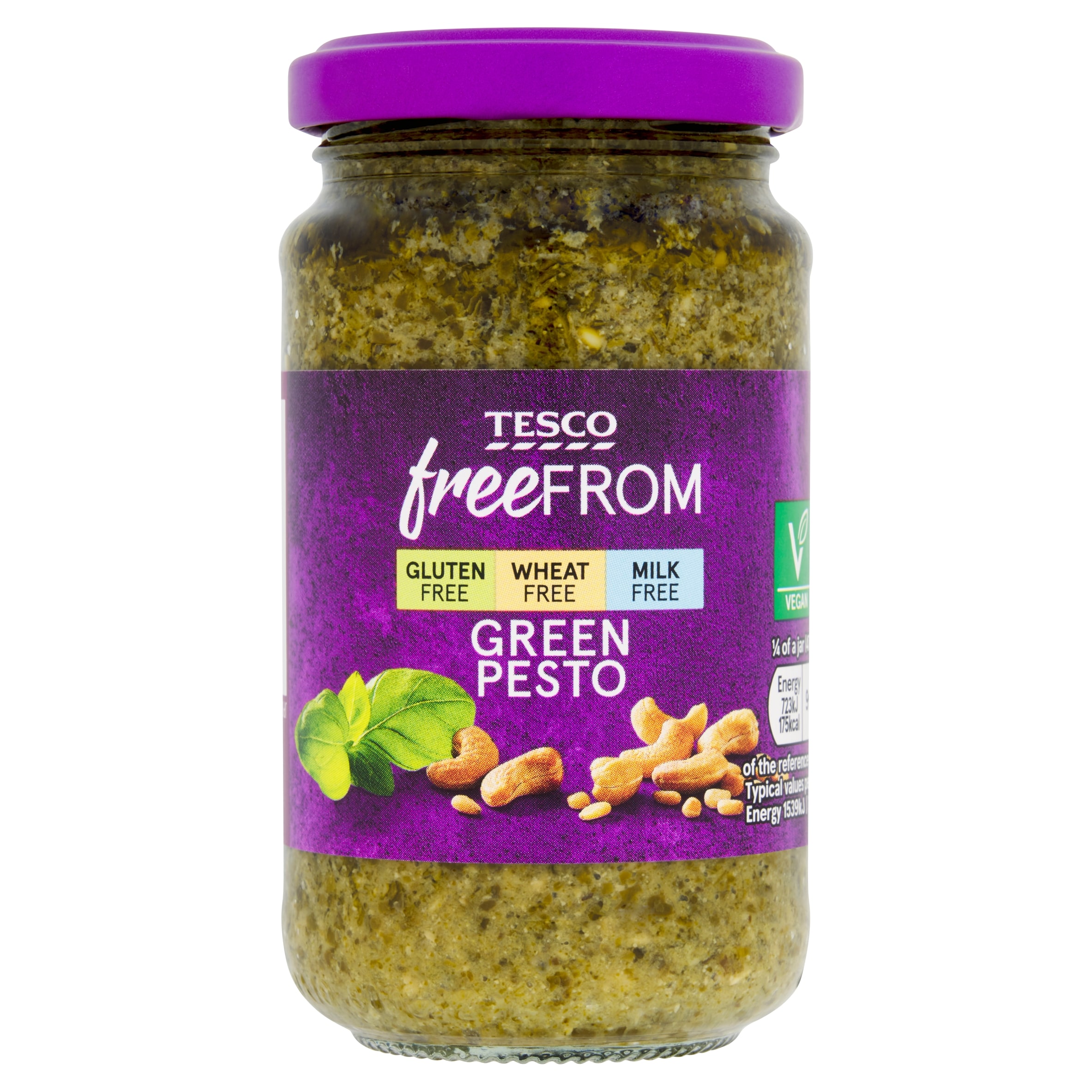 Tesco Free From Green Pesto 190G