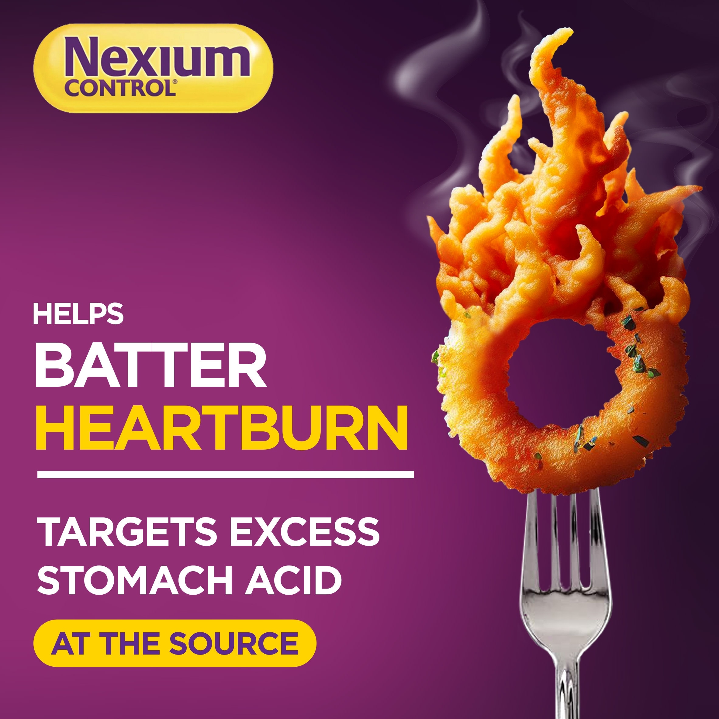 Nexium Control Heartburn & Indigestion Capsules 14s thumbnail 3