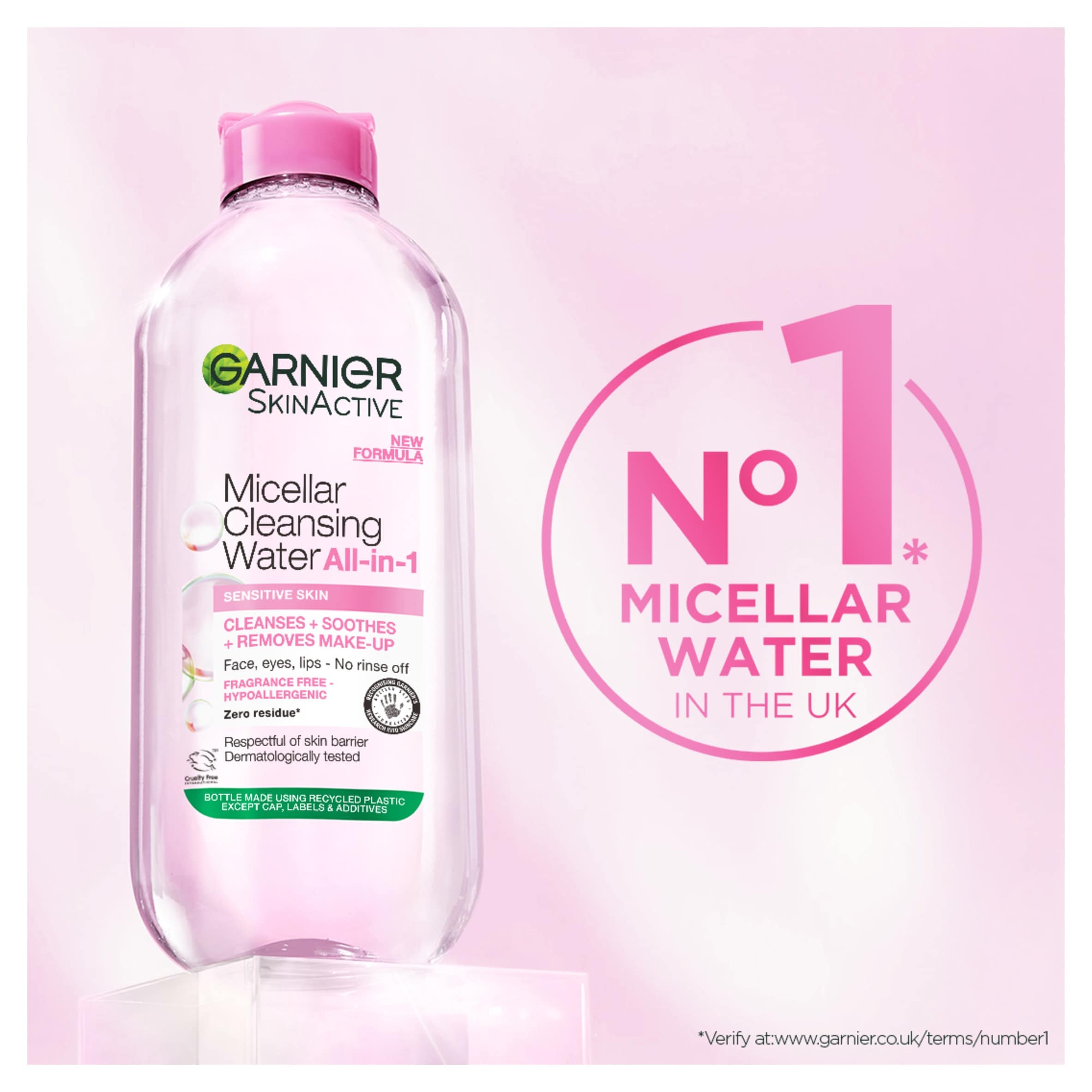 Garnier Micellar Water Sensitive 700Ml thumbnail 2