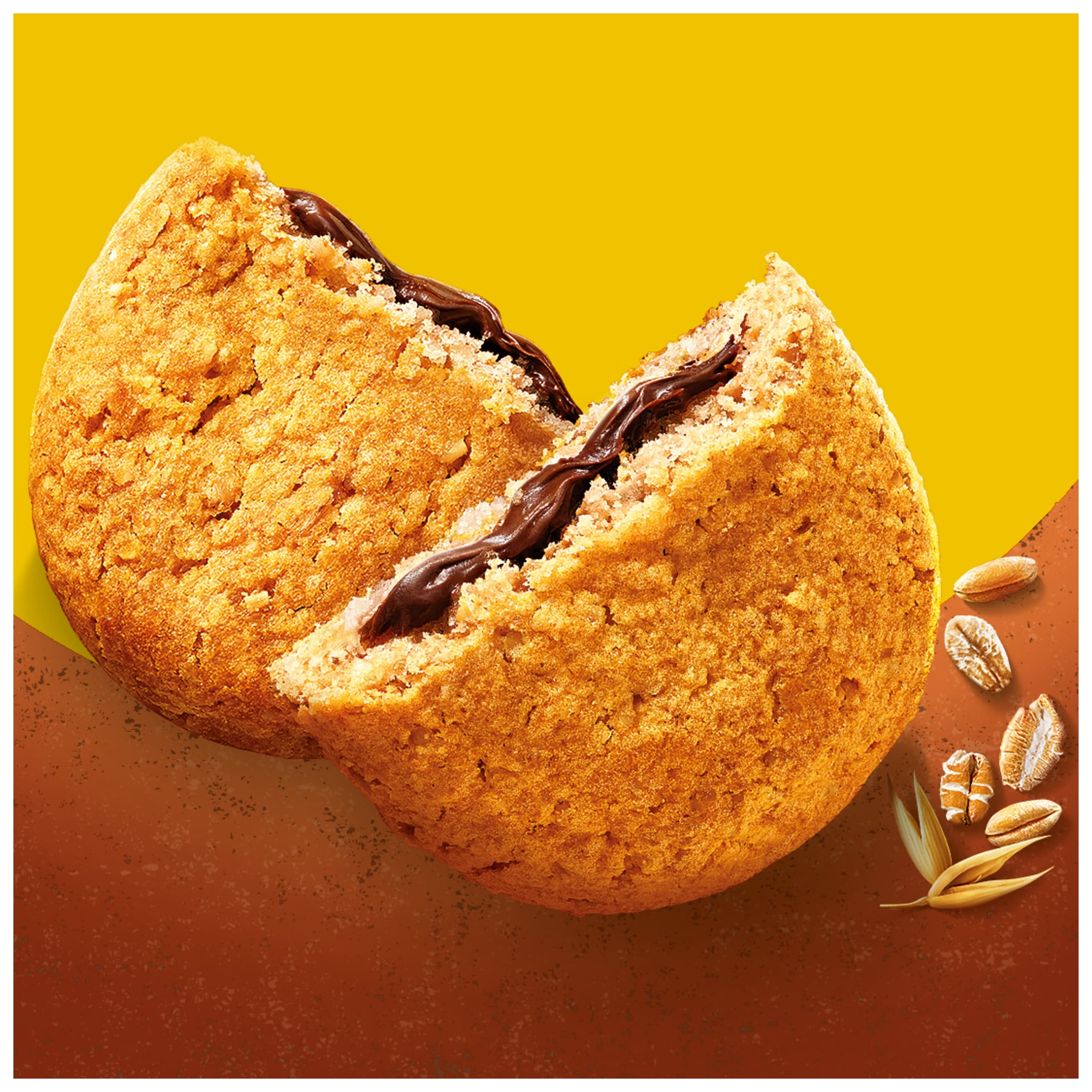 Belvita Breakfast Soft Bakes Chocolate Filled Cereal Snack Bars Pack 5 x 50g thumbnail 2