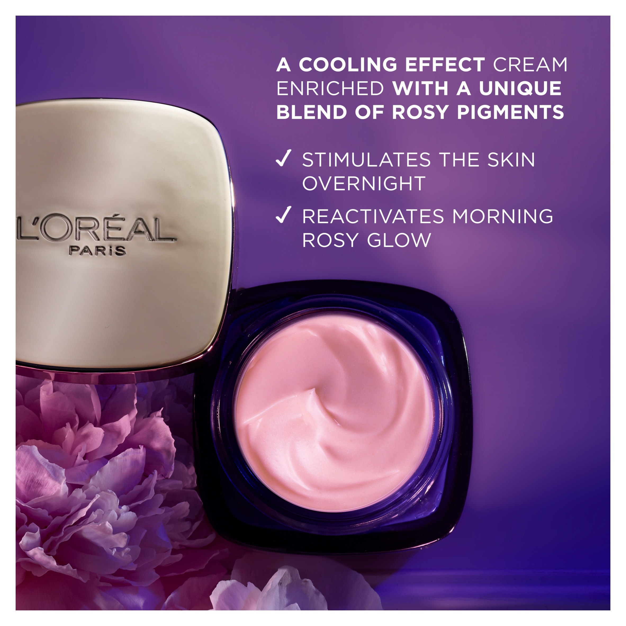L’Oréal Paris Age Perfect Golden Night Cream for 50+, Renew Skin Barrier Overnight, 50ml thumbnail 4