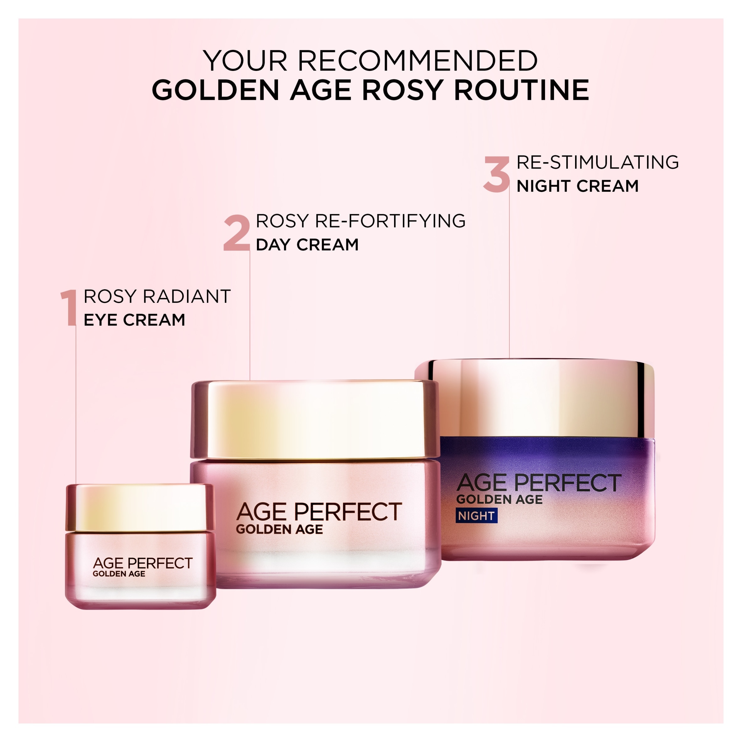 L’Oréal Paris Age Perfect Golden Night Cream for 50+, Renew Skin Barrier Overnight, 50ml thumbnail 5