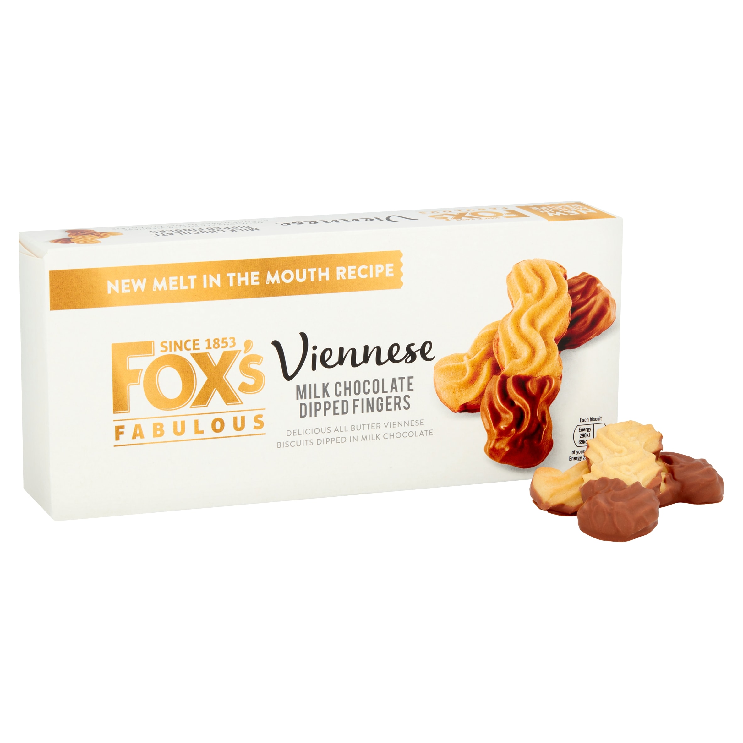 Fox's Viennese Dipped Finger 105g thumbnail 2