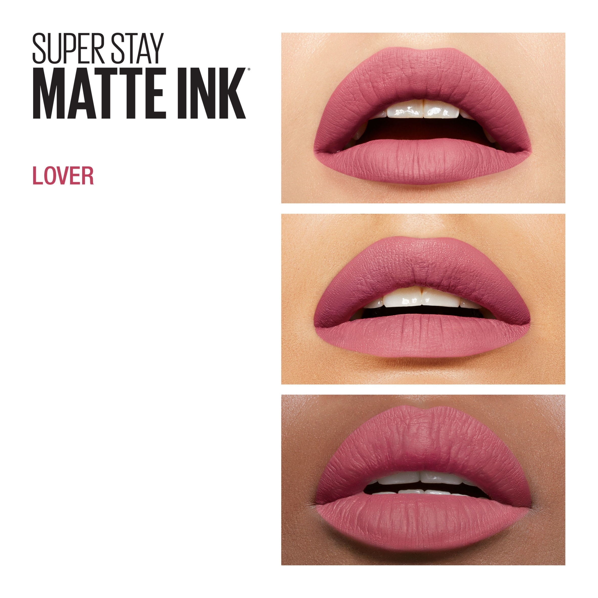 Maybelline Super Stay Matte Ink Lips 15 Lover 5Ml thumbnail 3