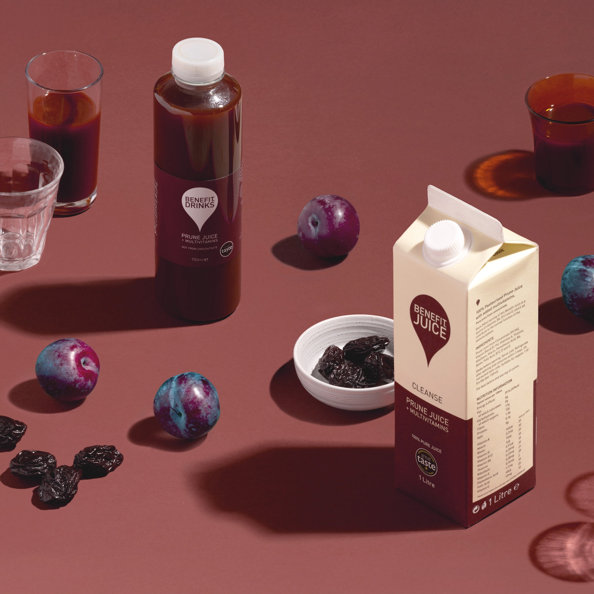 Benefit 100% Prune Juice 1Litre thumbnail 4