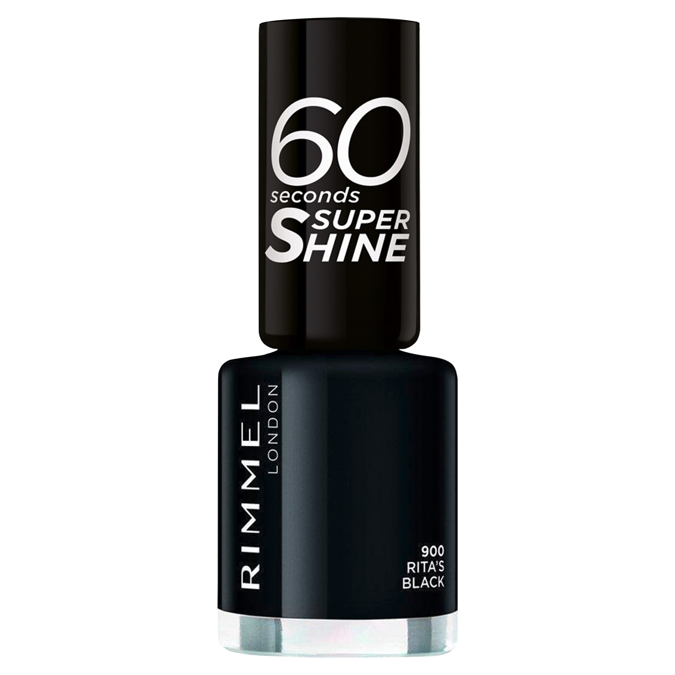 Rimmel London 60 Seconds Super Shine by Rita Ora 900 Rita's Black 8ml