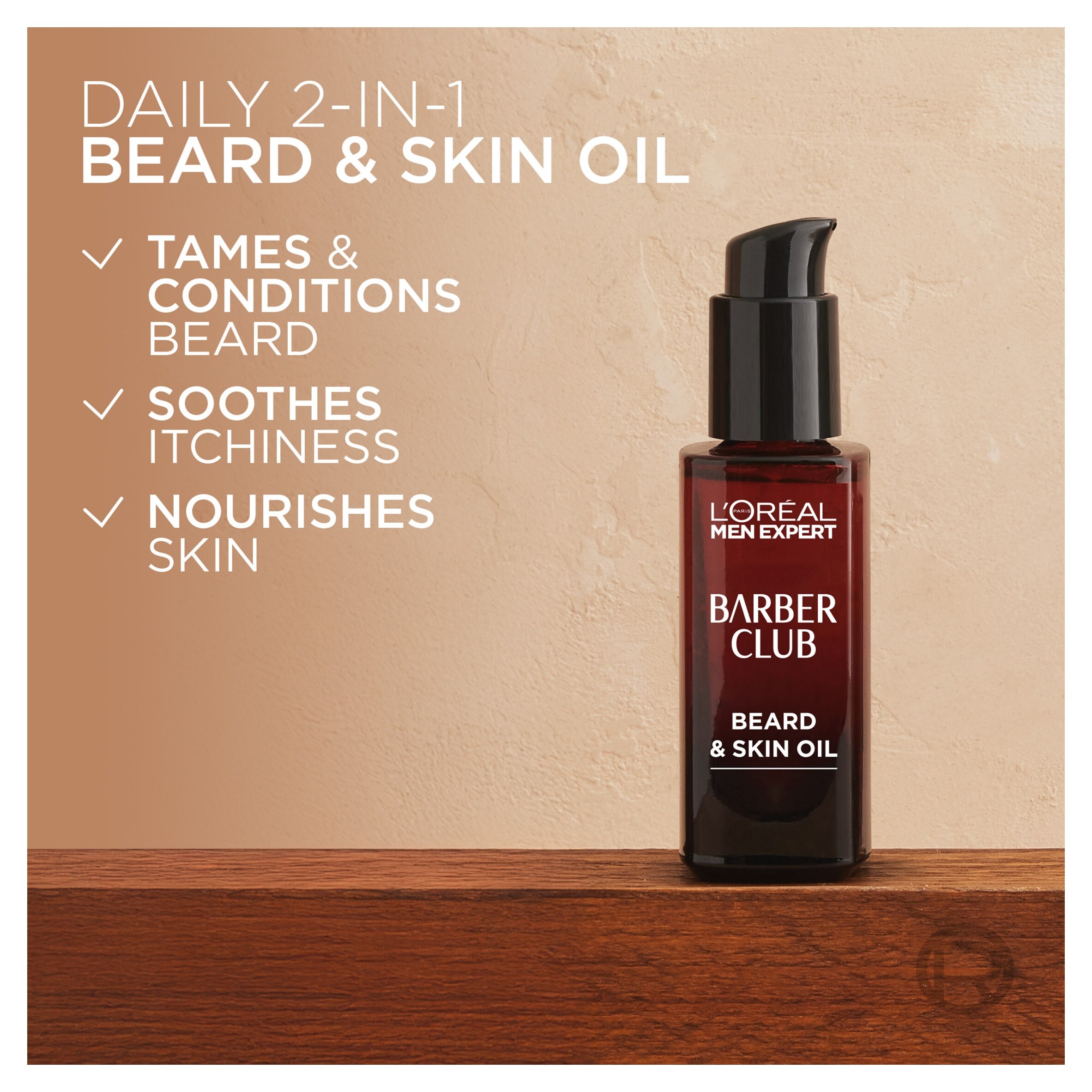 L’Oreal Men Expert Barberclub Beard Oil 30Ml thumbnail 4