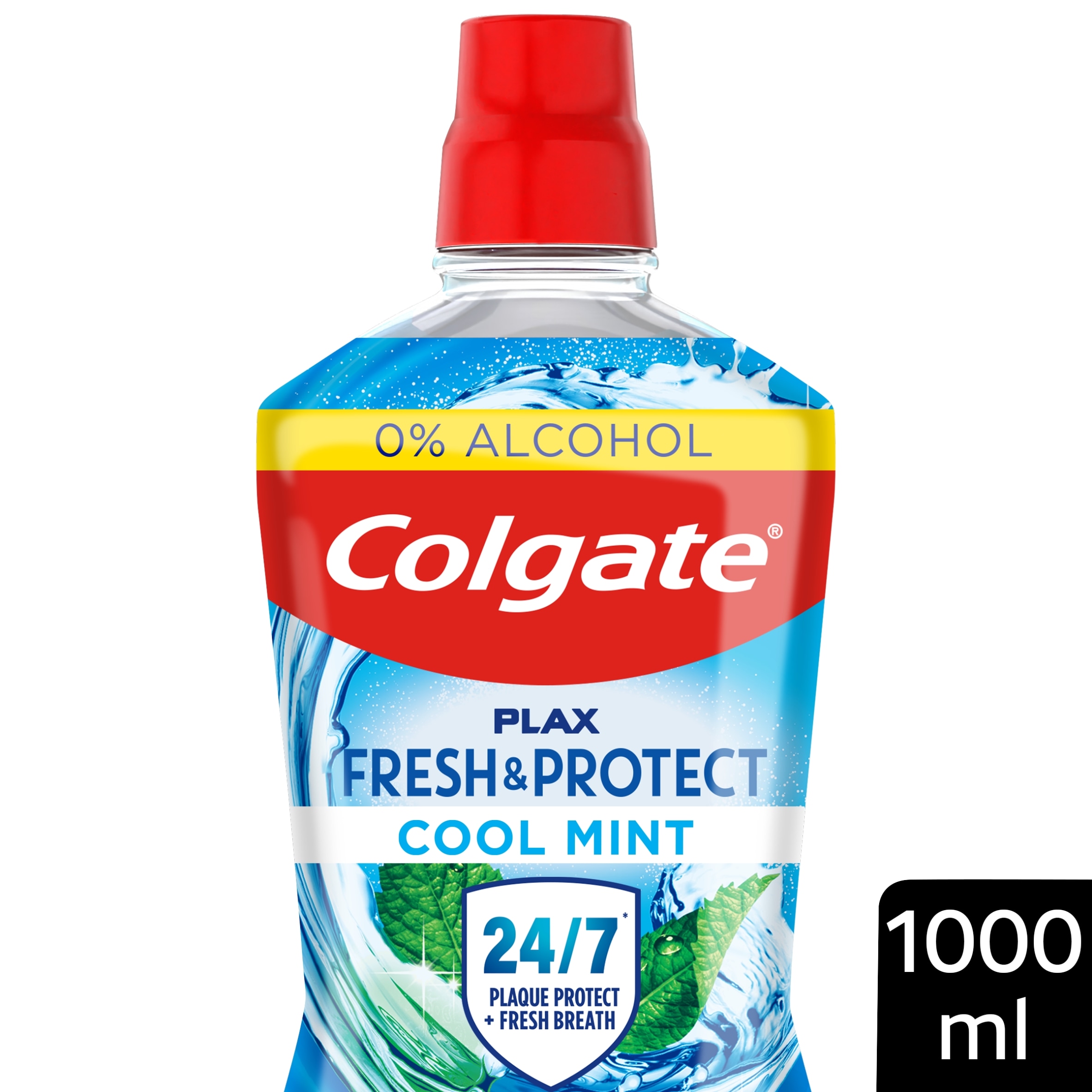 Colgate Plax Cool Mint Blue Mouthwash 1Ltr