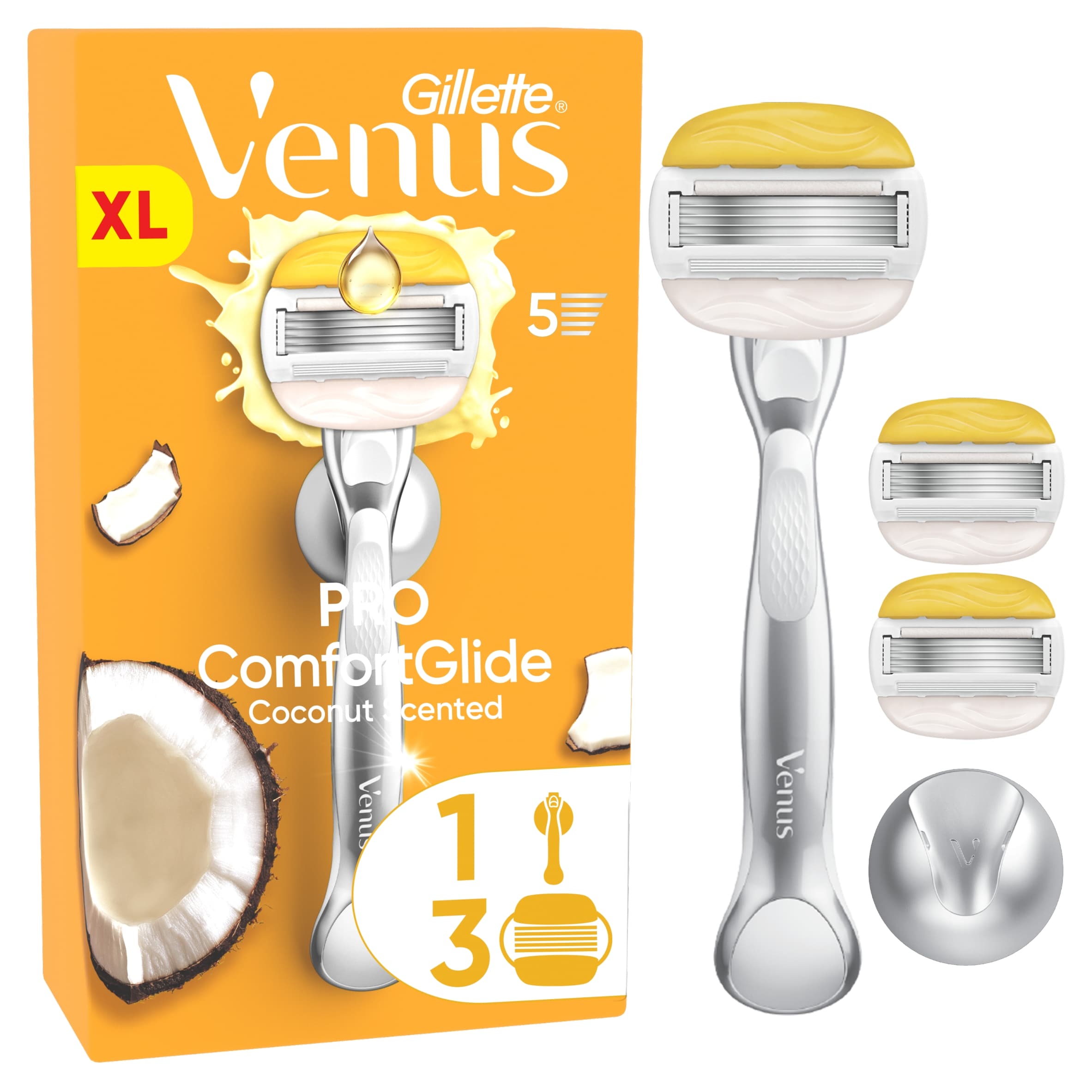 Venus Comfort Glide with Olay Razor + 3 Blades