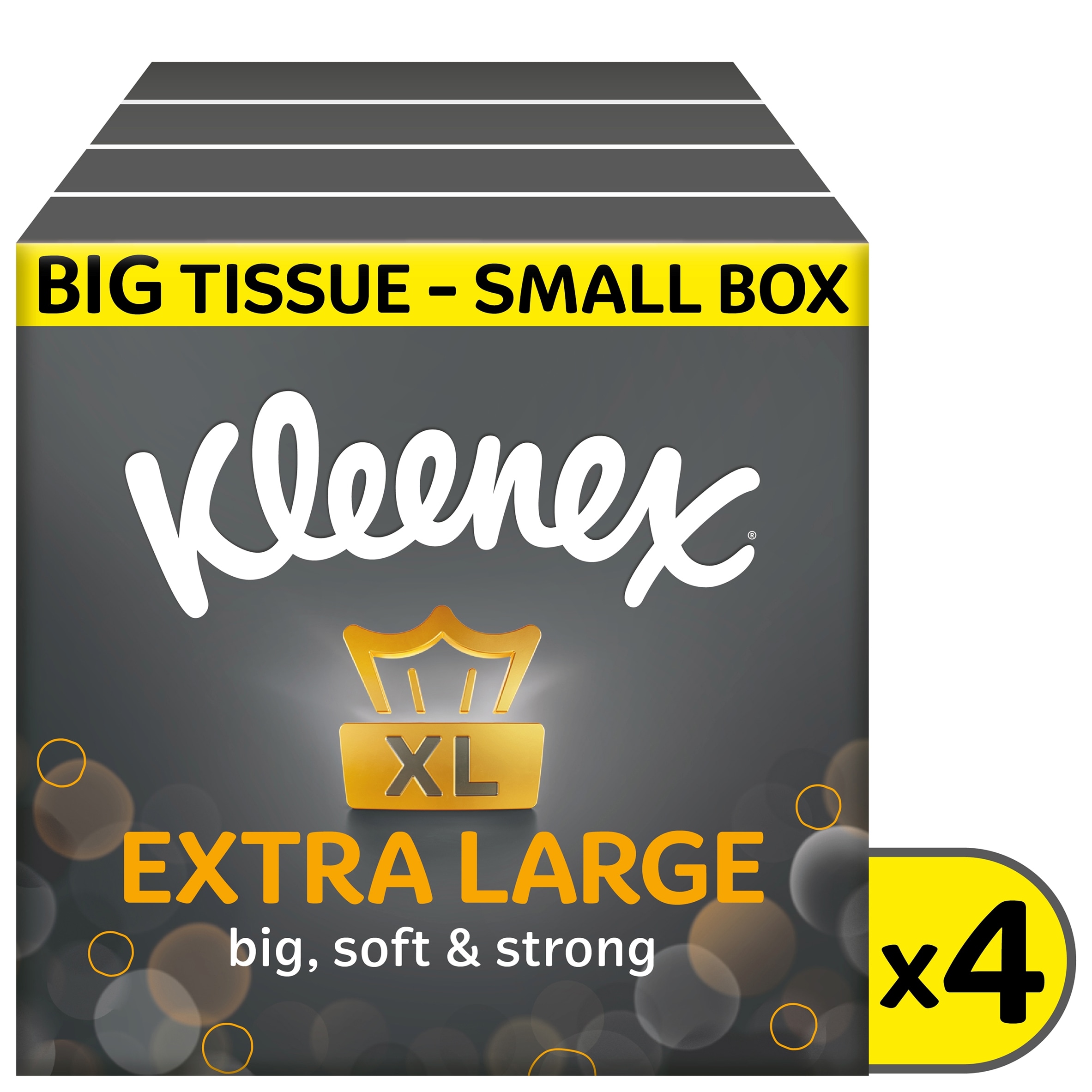 Kleenex Extra Large Tissues Compact Box