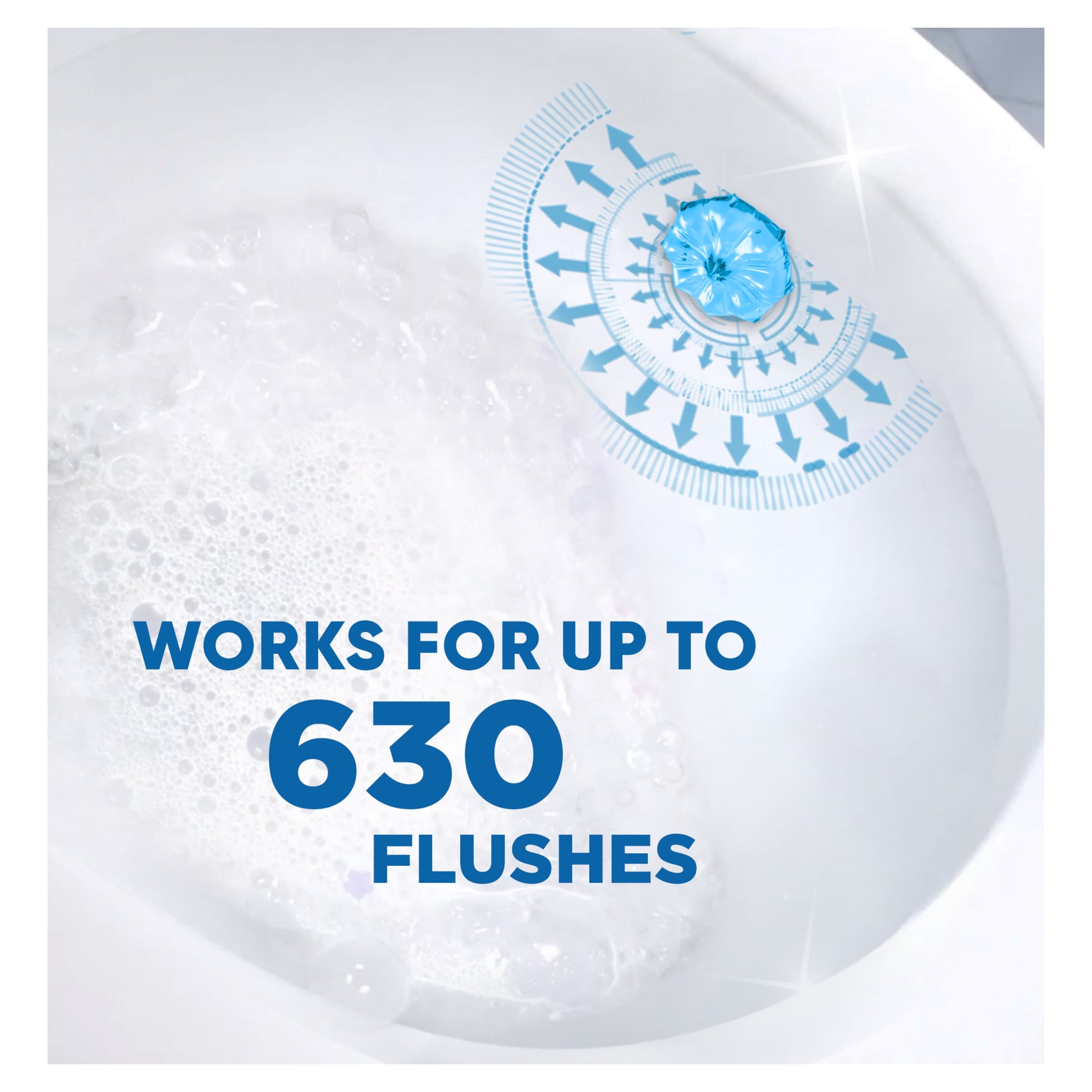 Duck Fresh Discs Toilet Cleaner Refills - Marine 2 x 36ml thumbnail 2