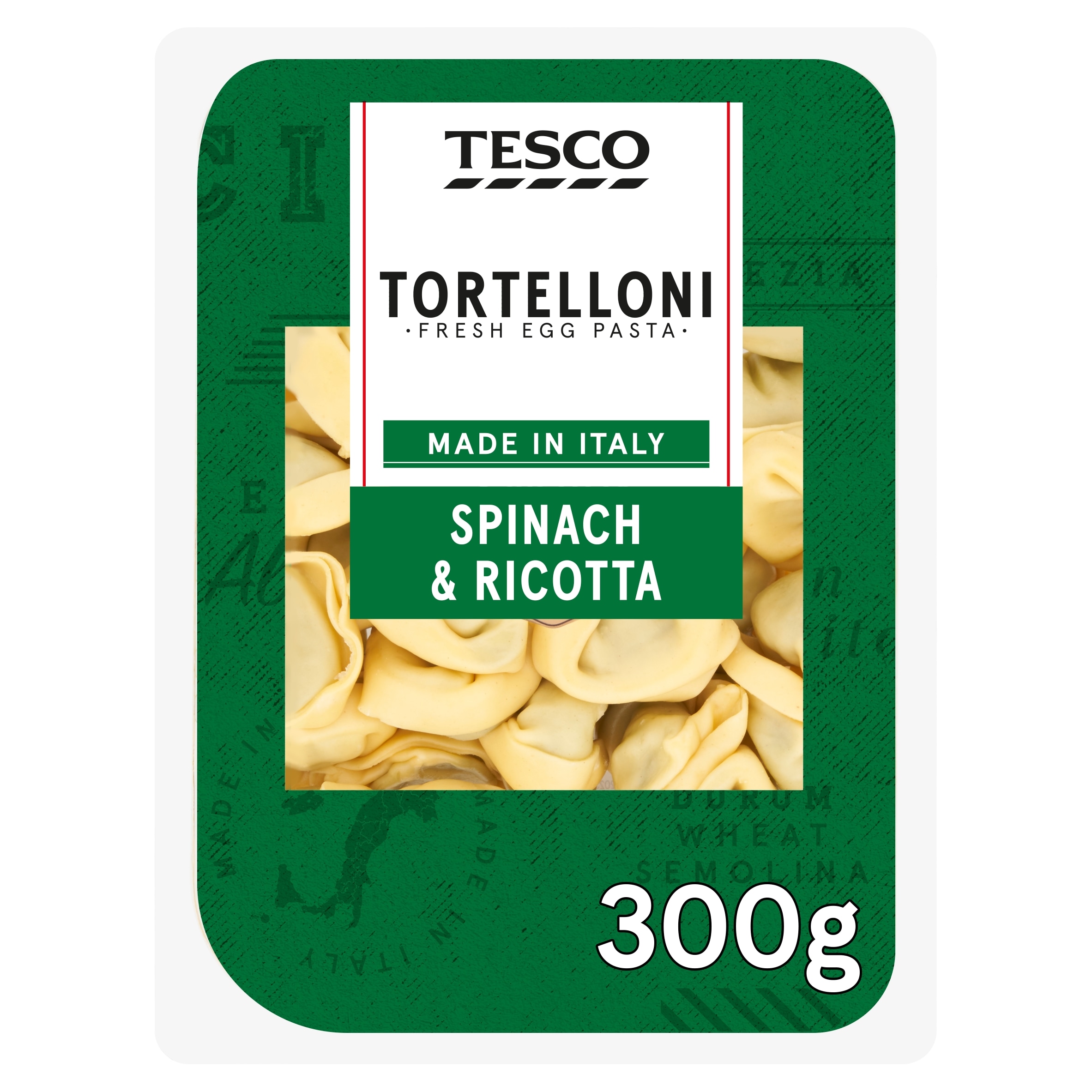 Tesco Spinach & Ricotta Fresh Tortelloni 300g