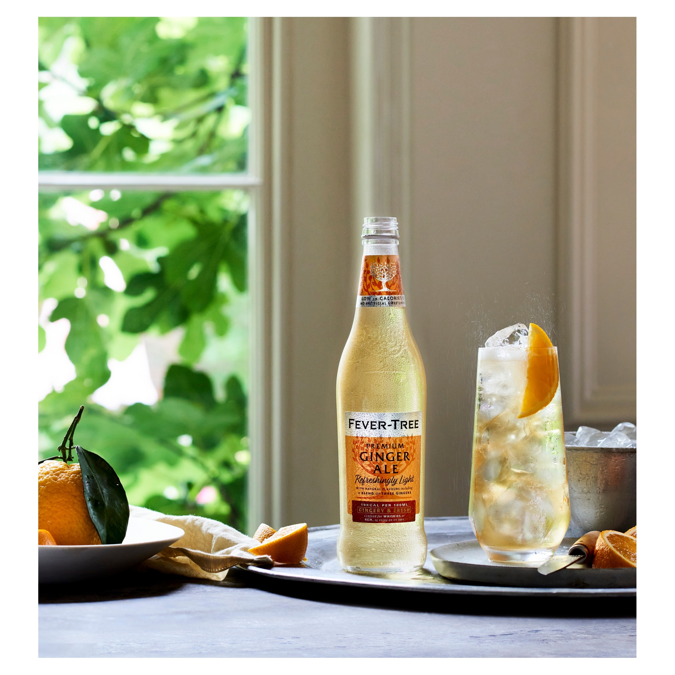 Fever-Tree Light Ginger Ale Bottle 500ml thumbnail 2