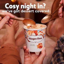 Haagen-Dazs Ice Cream - Salted Caramel 460ml thumbnail 4
