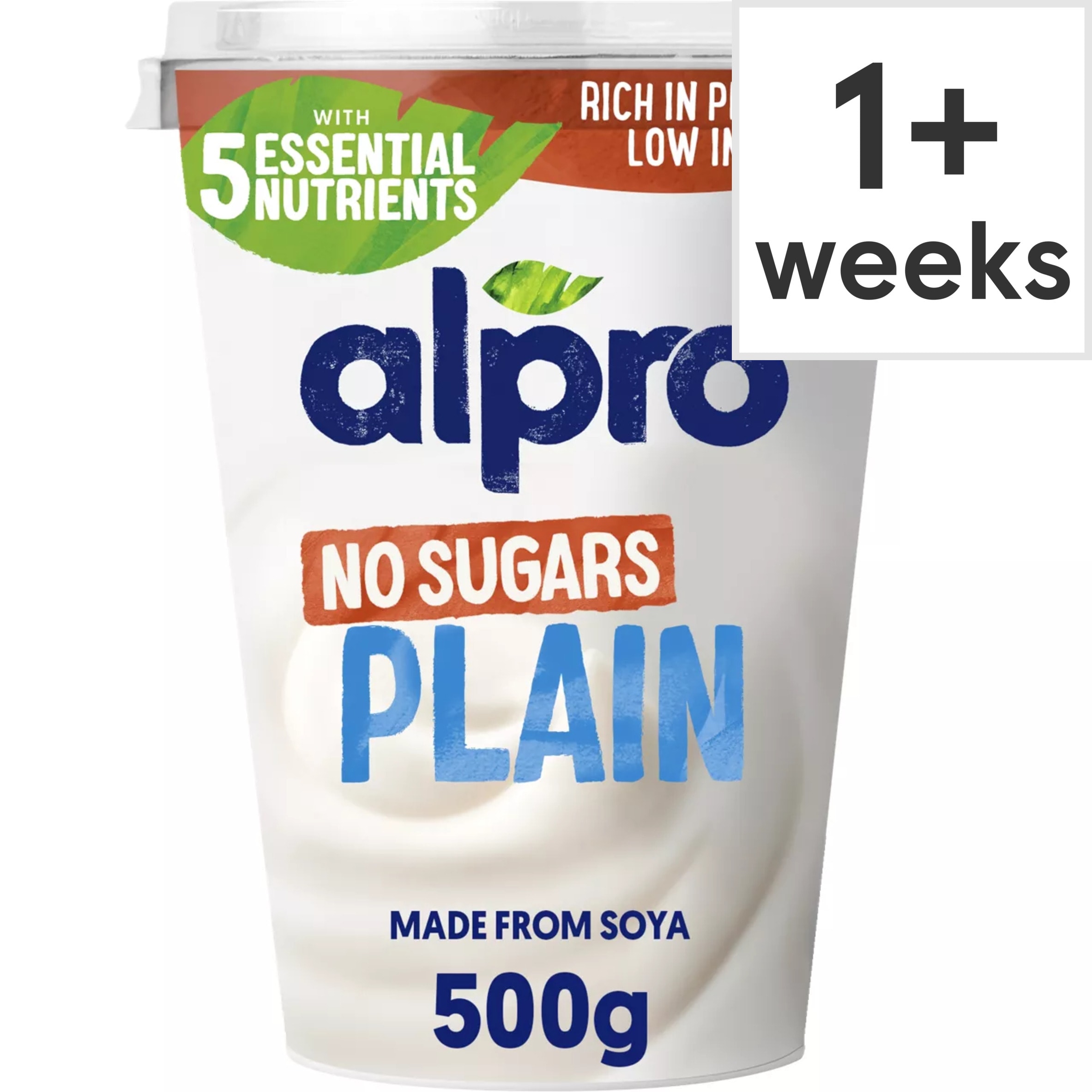 Alpro Plain No Sugars Yoghurt Alternative