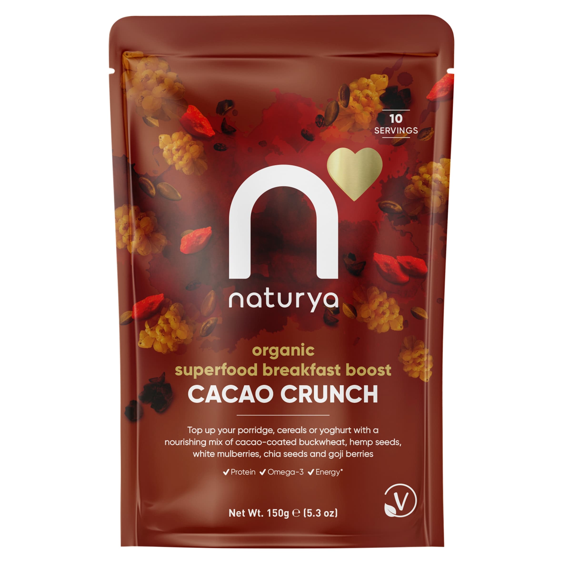 Naturya Organic Breakfast Boost Cacao Crunch