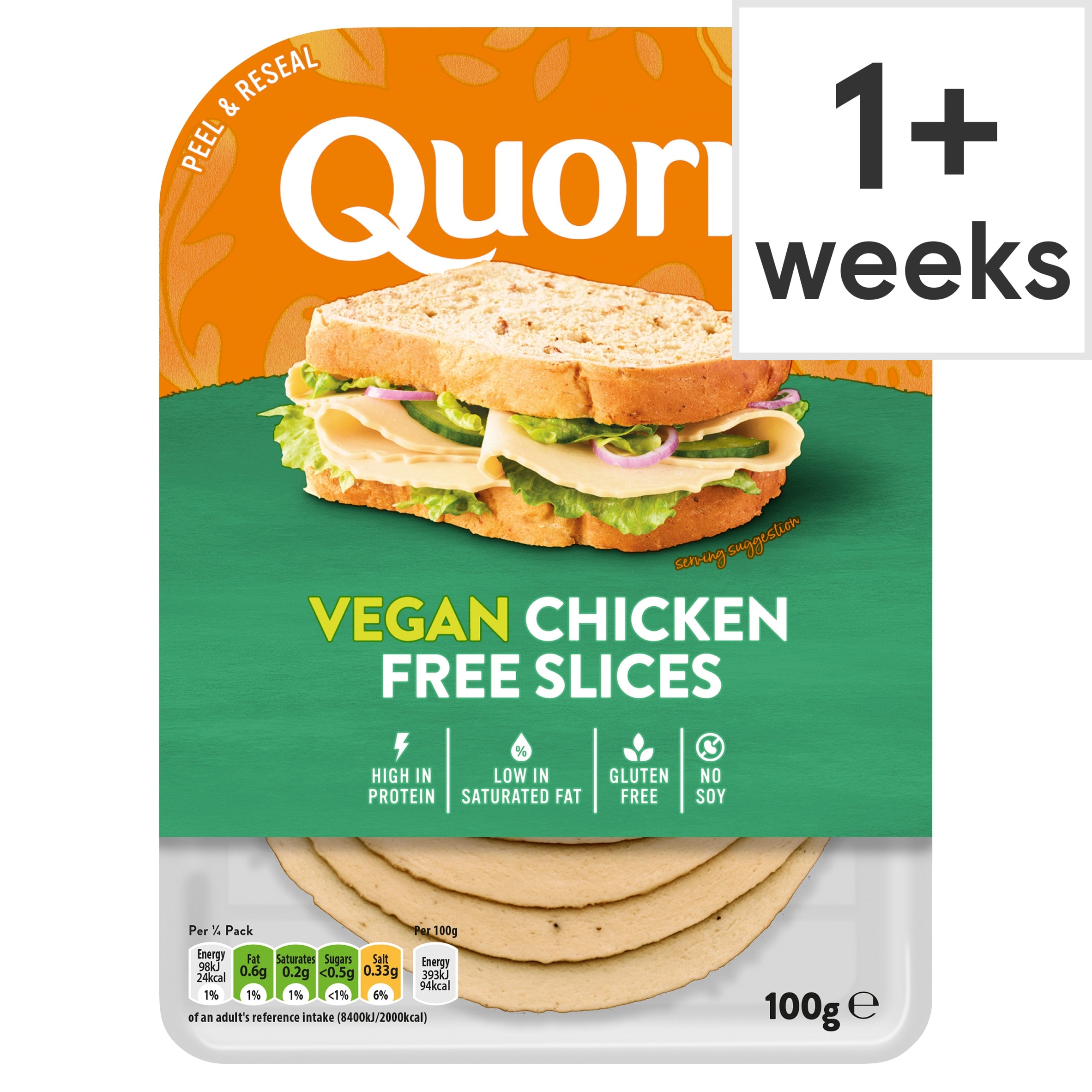 Quorn Chicken Vegan Deli Slices