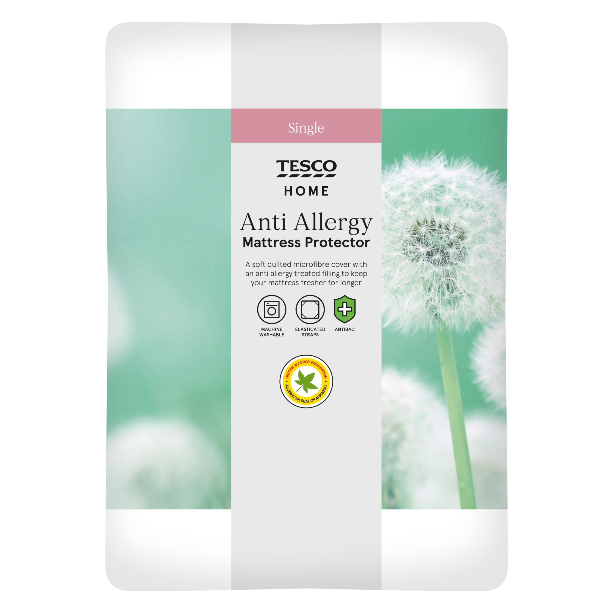 Tesco Anti Allergy Mattress Protector Single