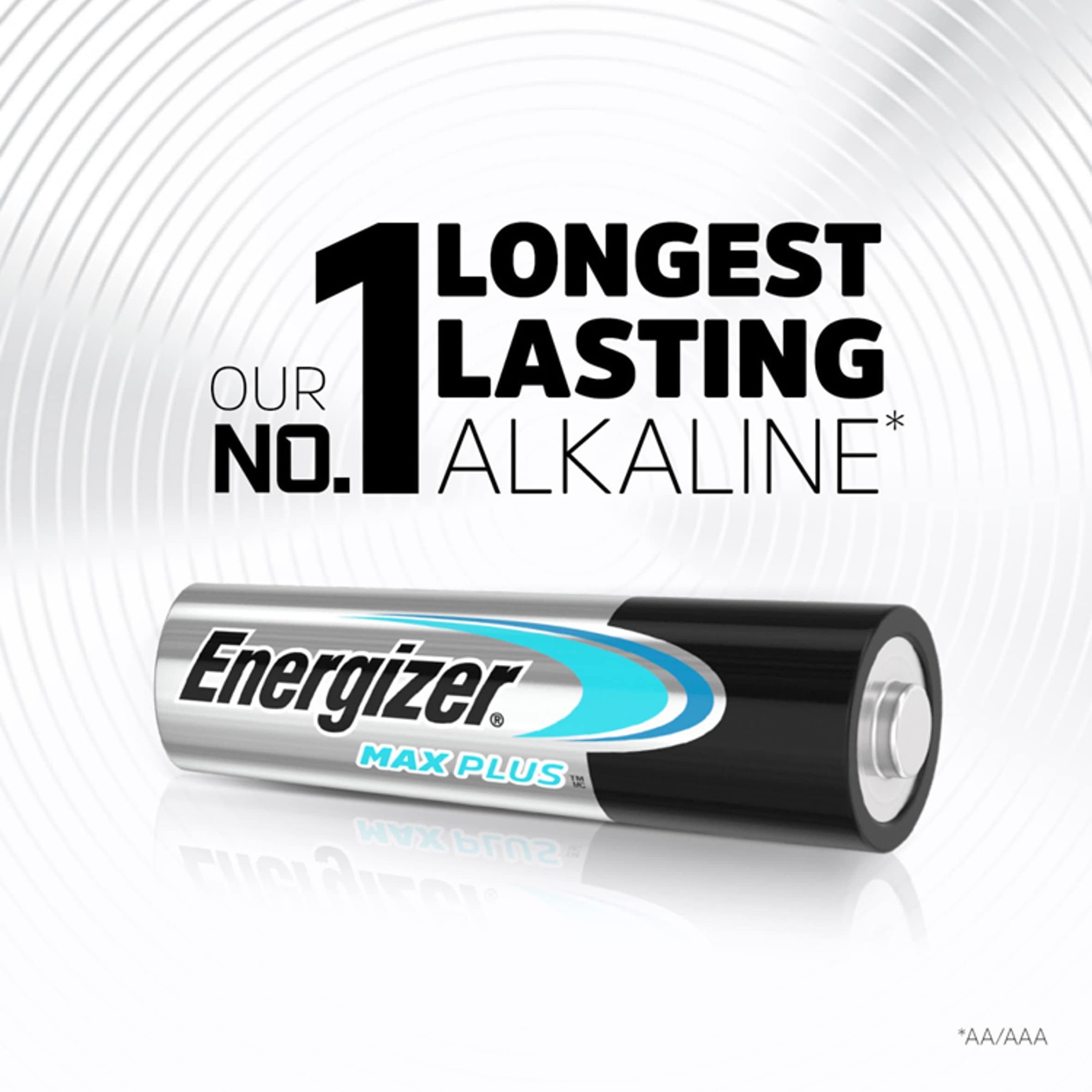Energizer Max Plus AA Batteries 4 Pack thumbnail 3