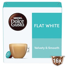 Nescafe Dolce Gusto Flat White Coffee Pods x16 187.2g