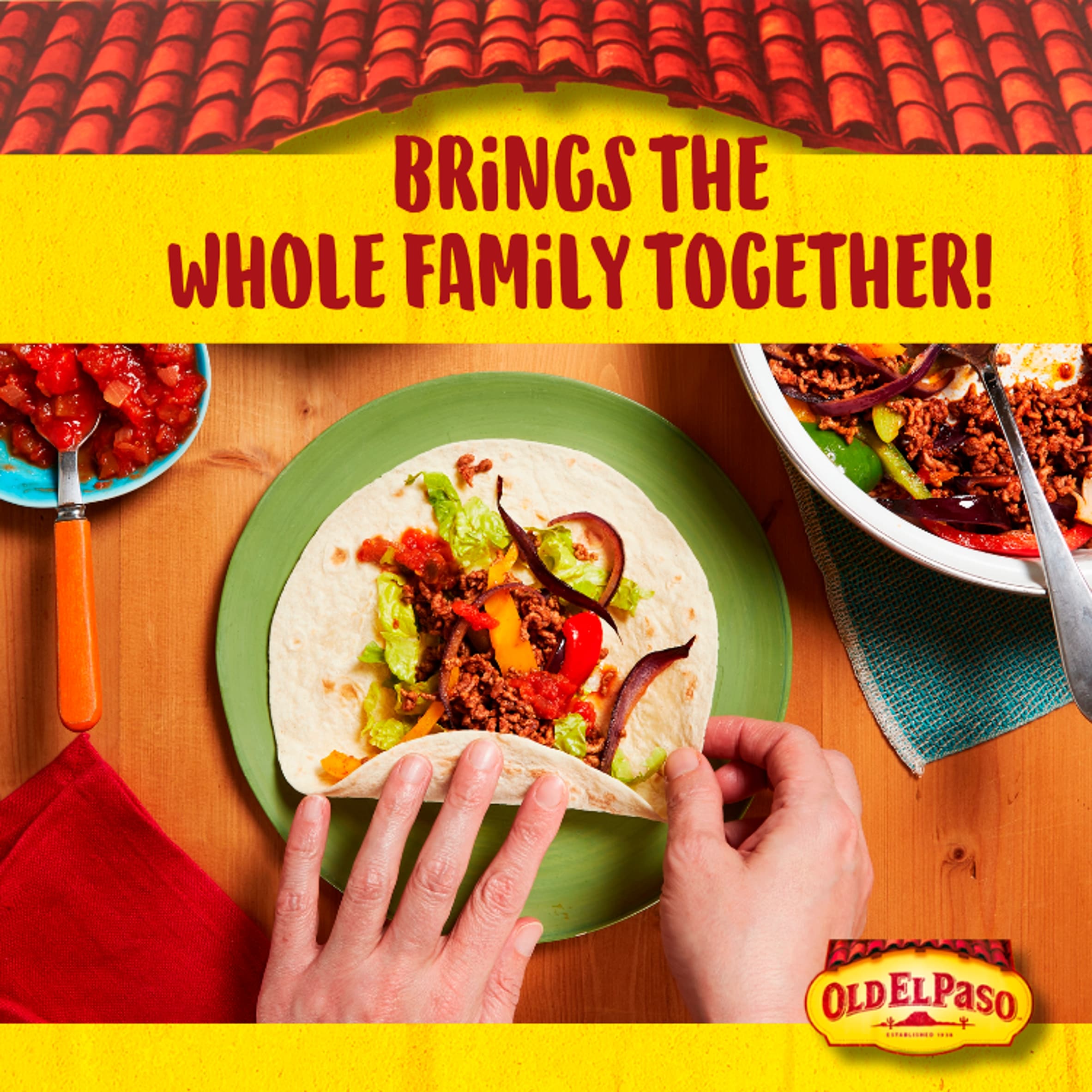 Old El Paso 6 Regular Gluten Free Tortilla Wraps 216G thumbnail 3