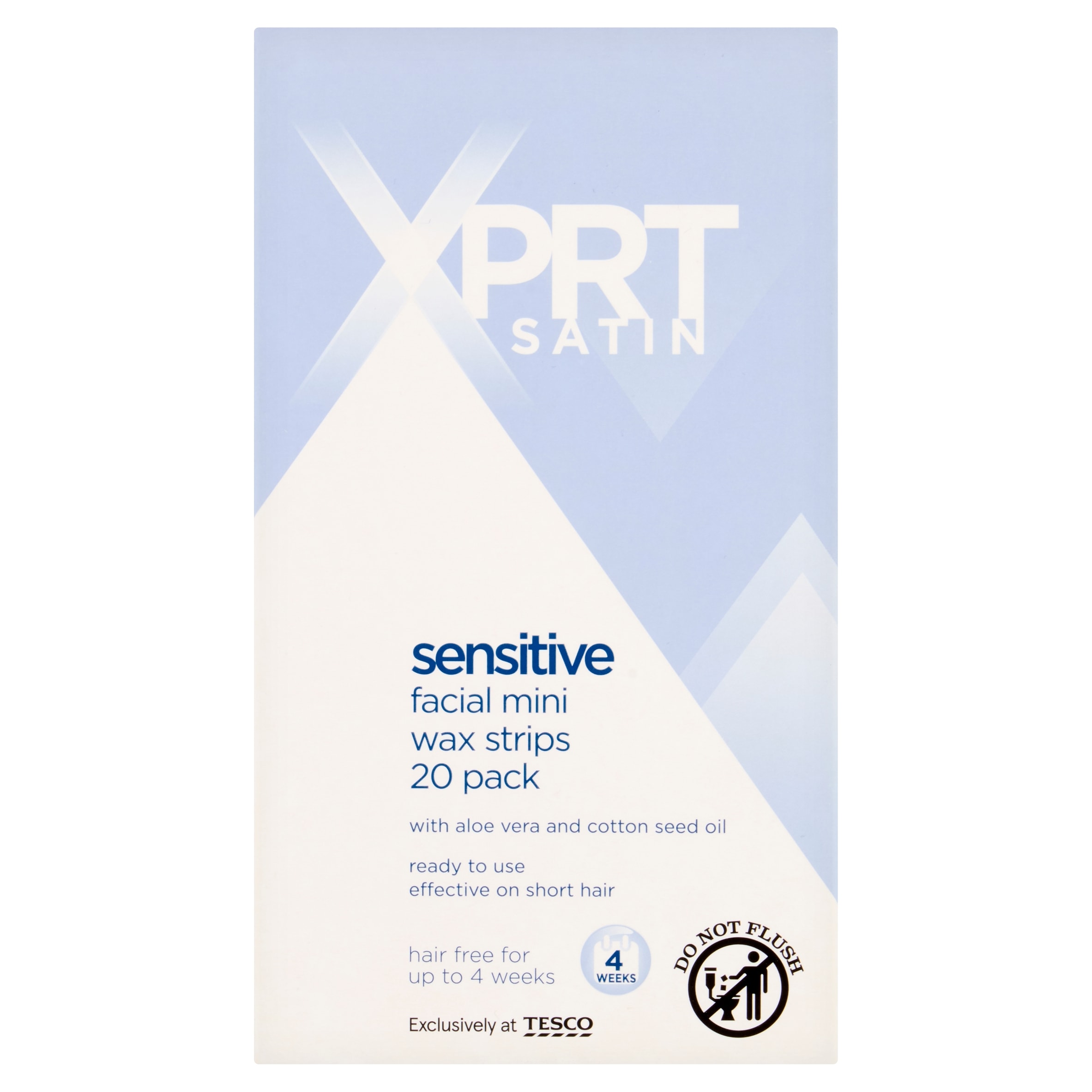 Xprt. Satin Sensitive Mini Wax Strips 20 Pack