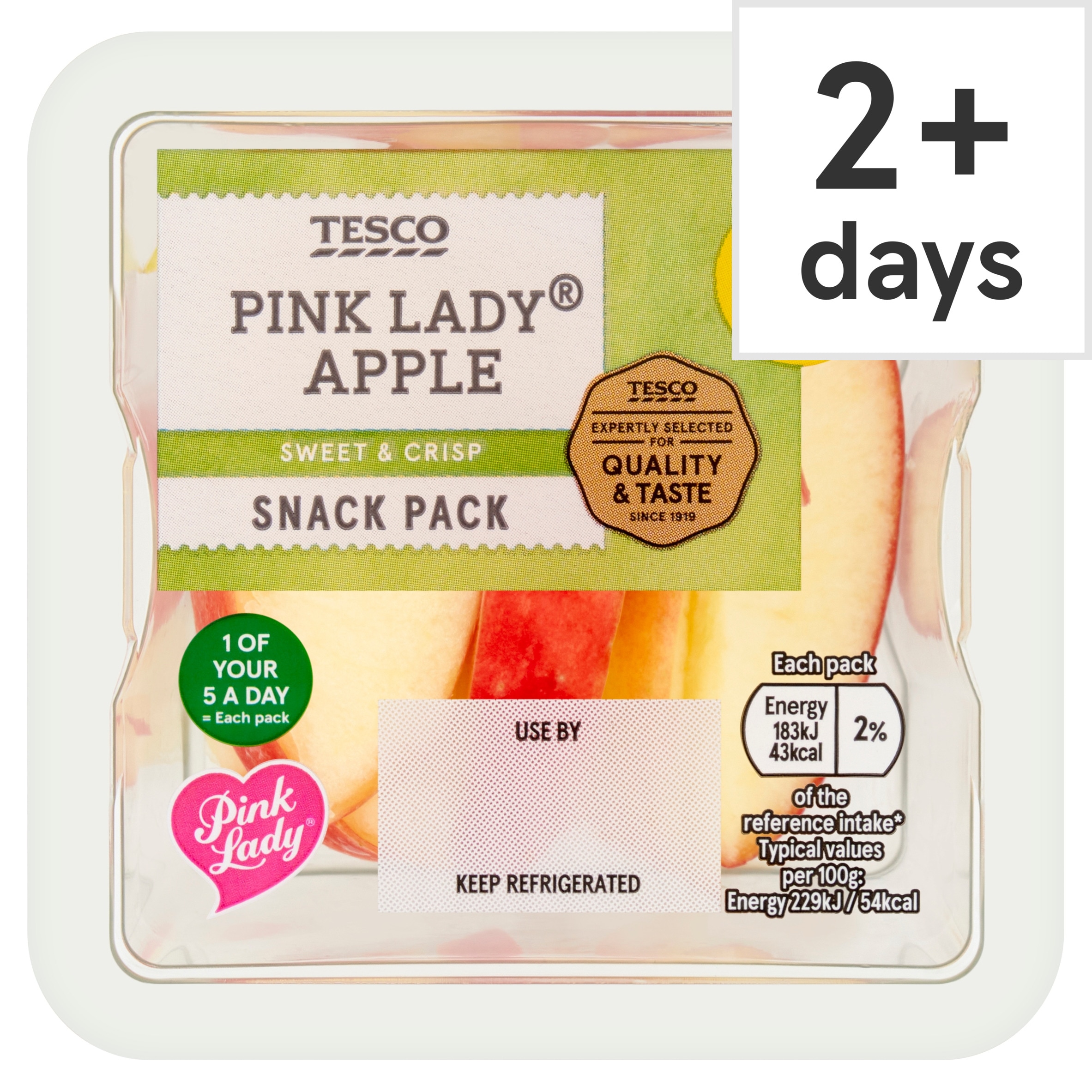 Tesco Pink Lady Apple Pot 80G